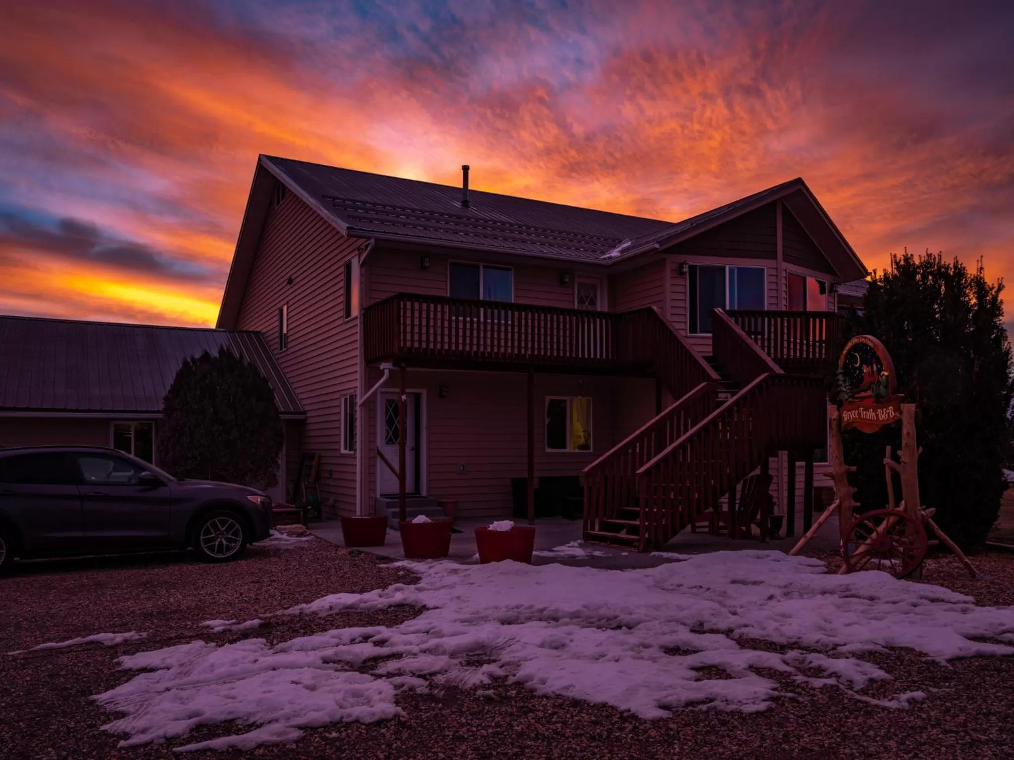 Property building in Bryce Trails Bed and Breakfast