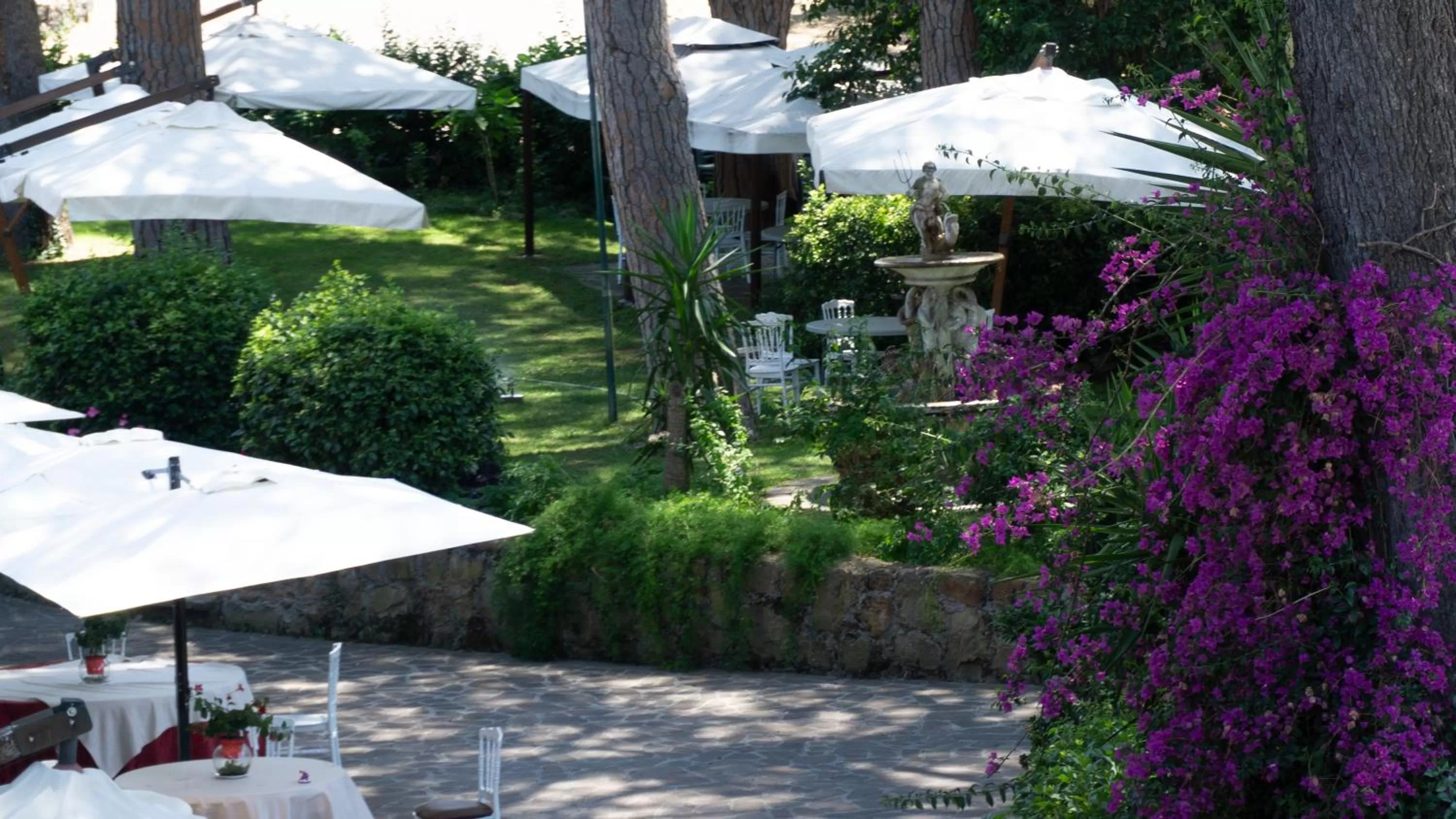 Garden view in Villa Icidia