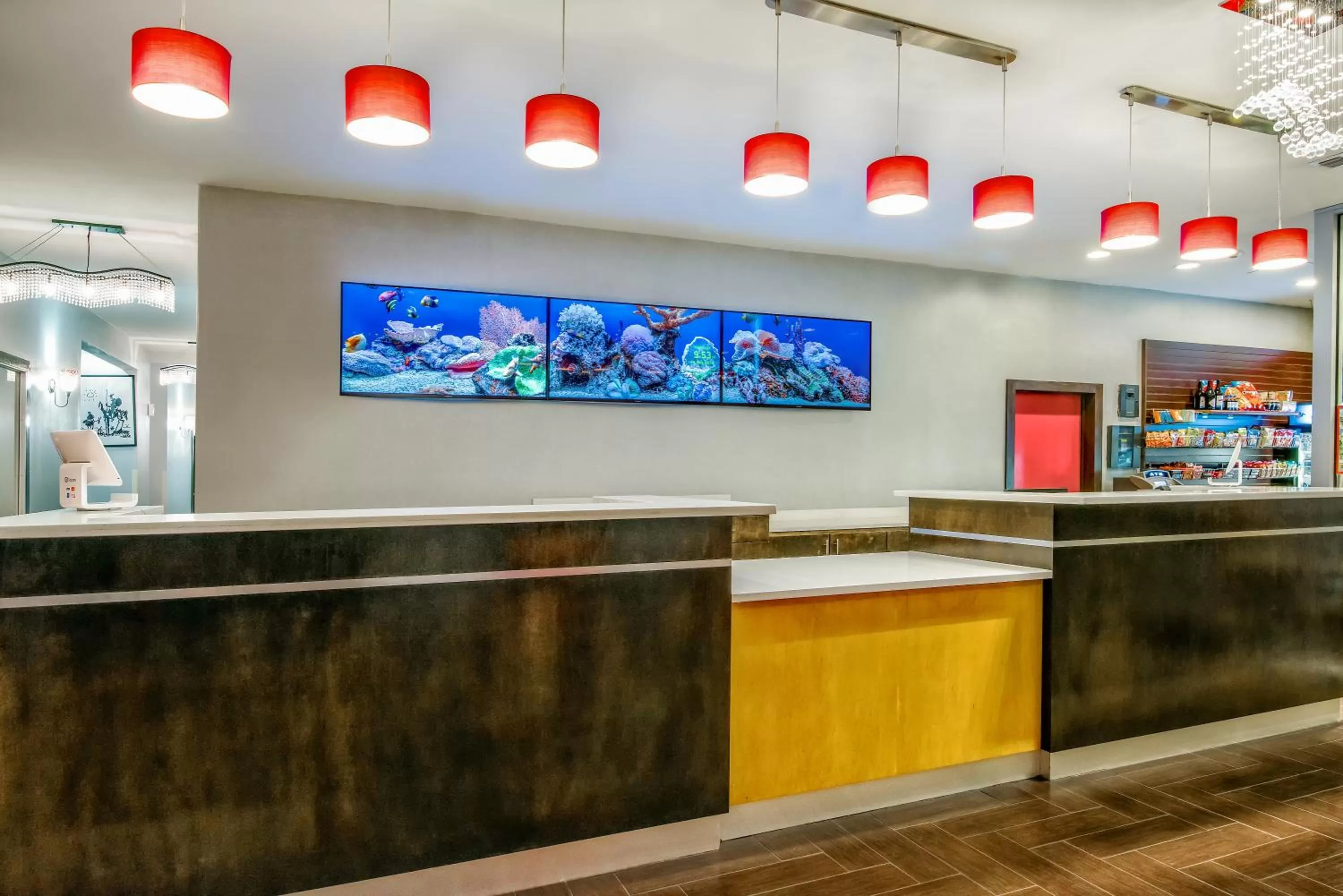 Lobby or reception in La Copa Inn Beach Hotel