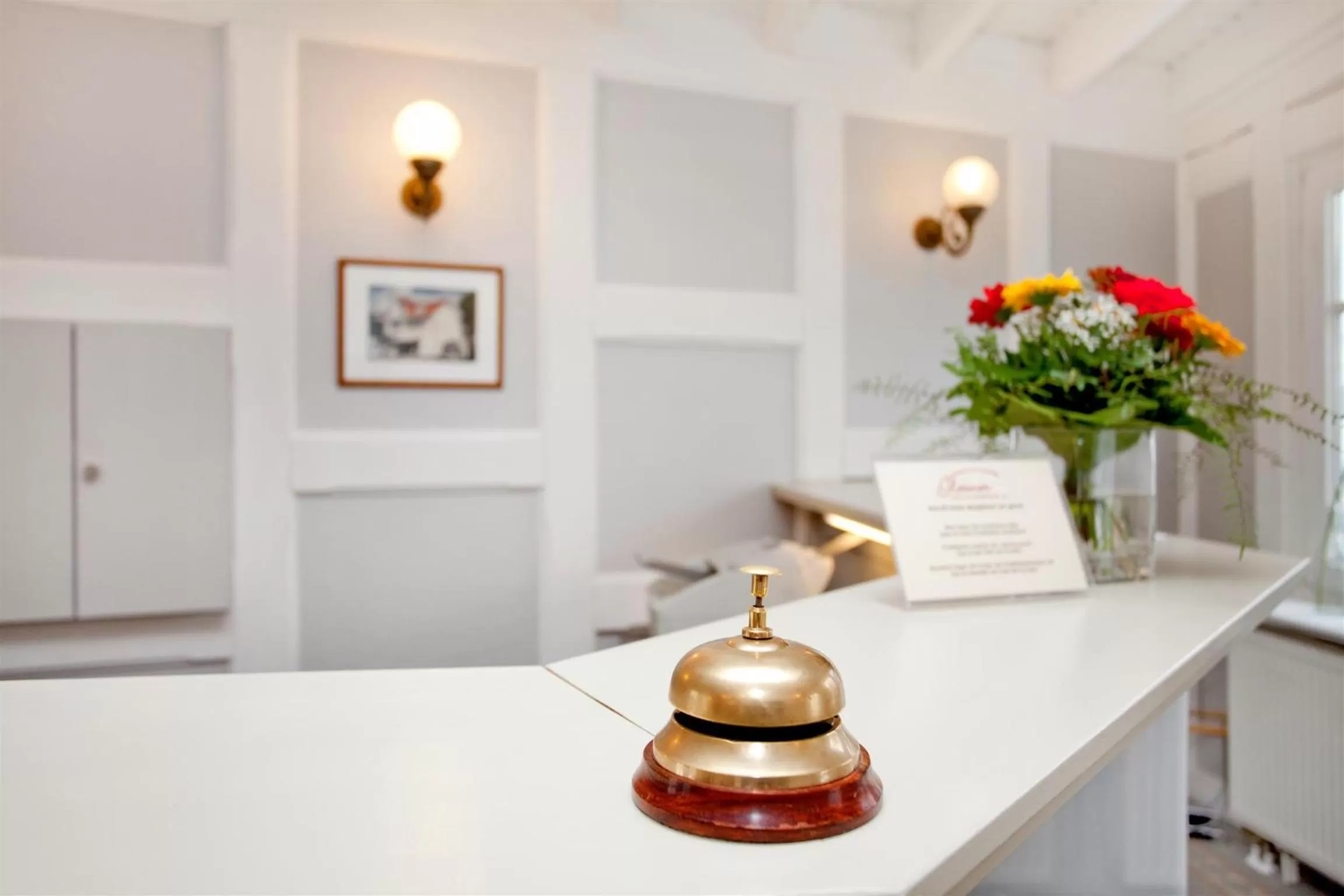 Lobby or reception in Hotel Garni Getreuer Eckart