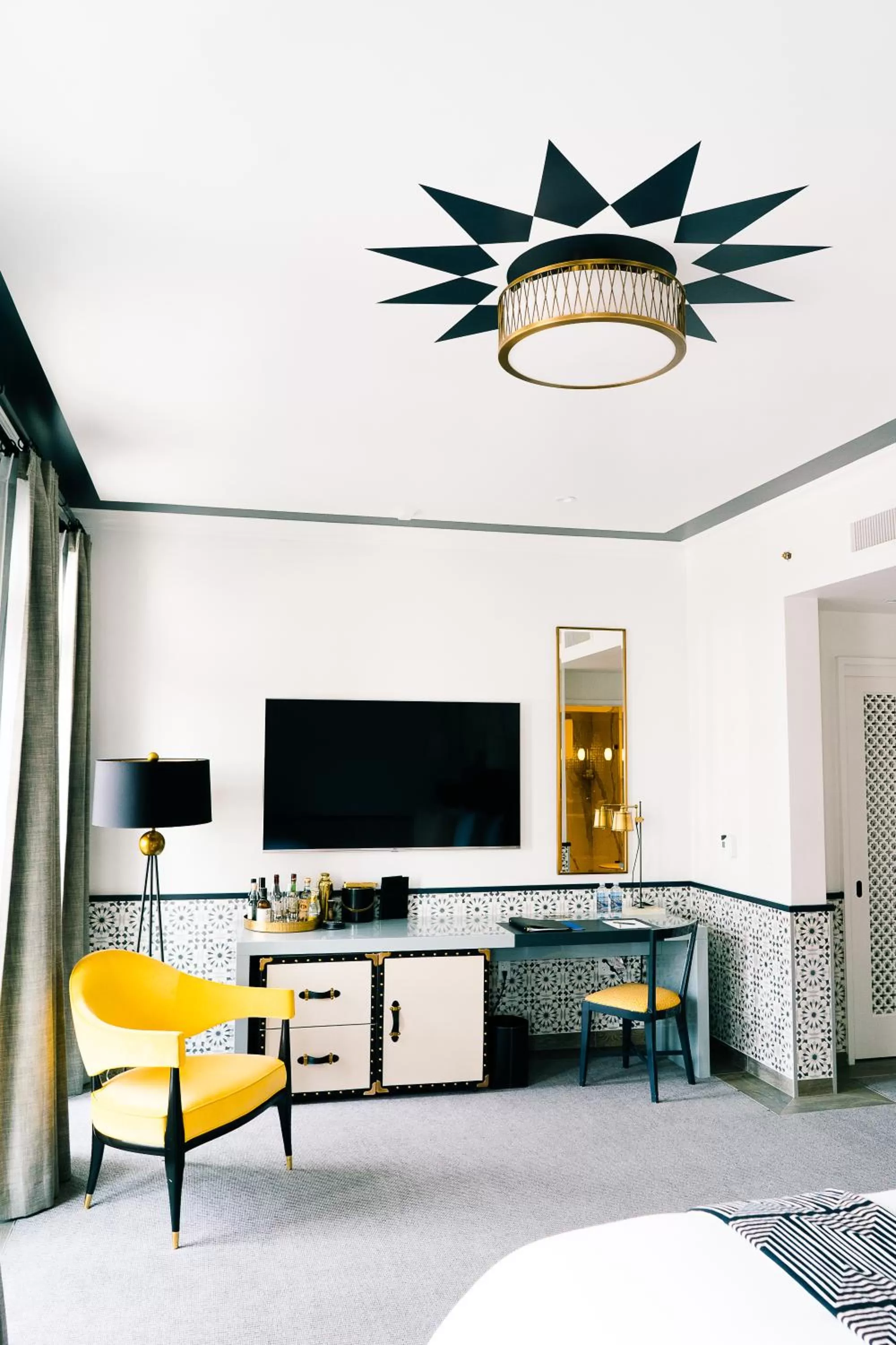 Seating area in Hotel Californian