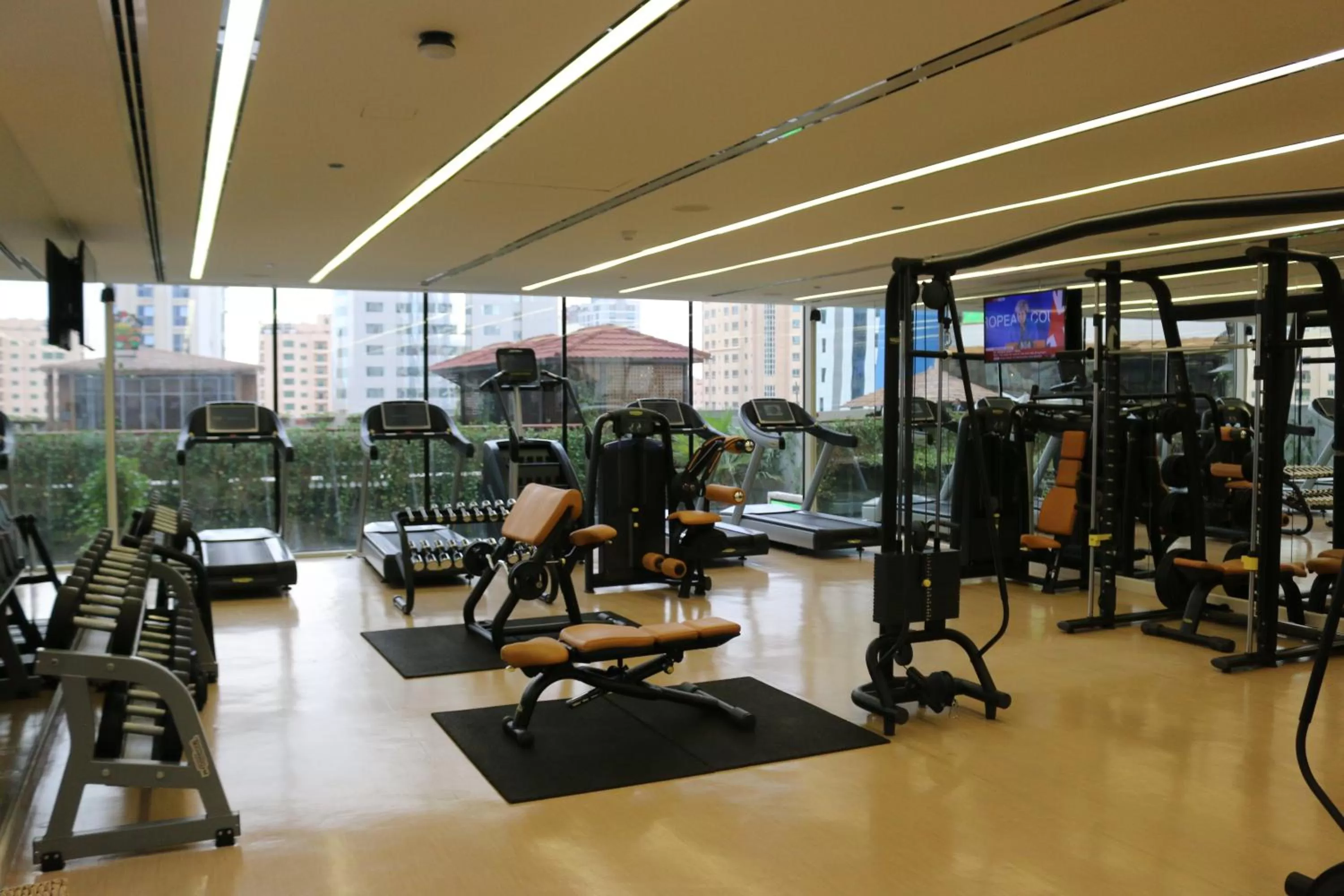 Fitness centre/facilities in Elite Crystal Hotel