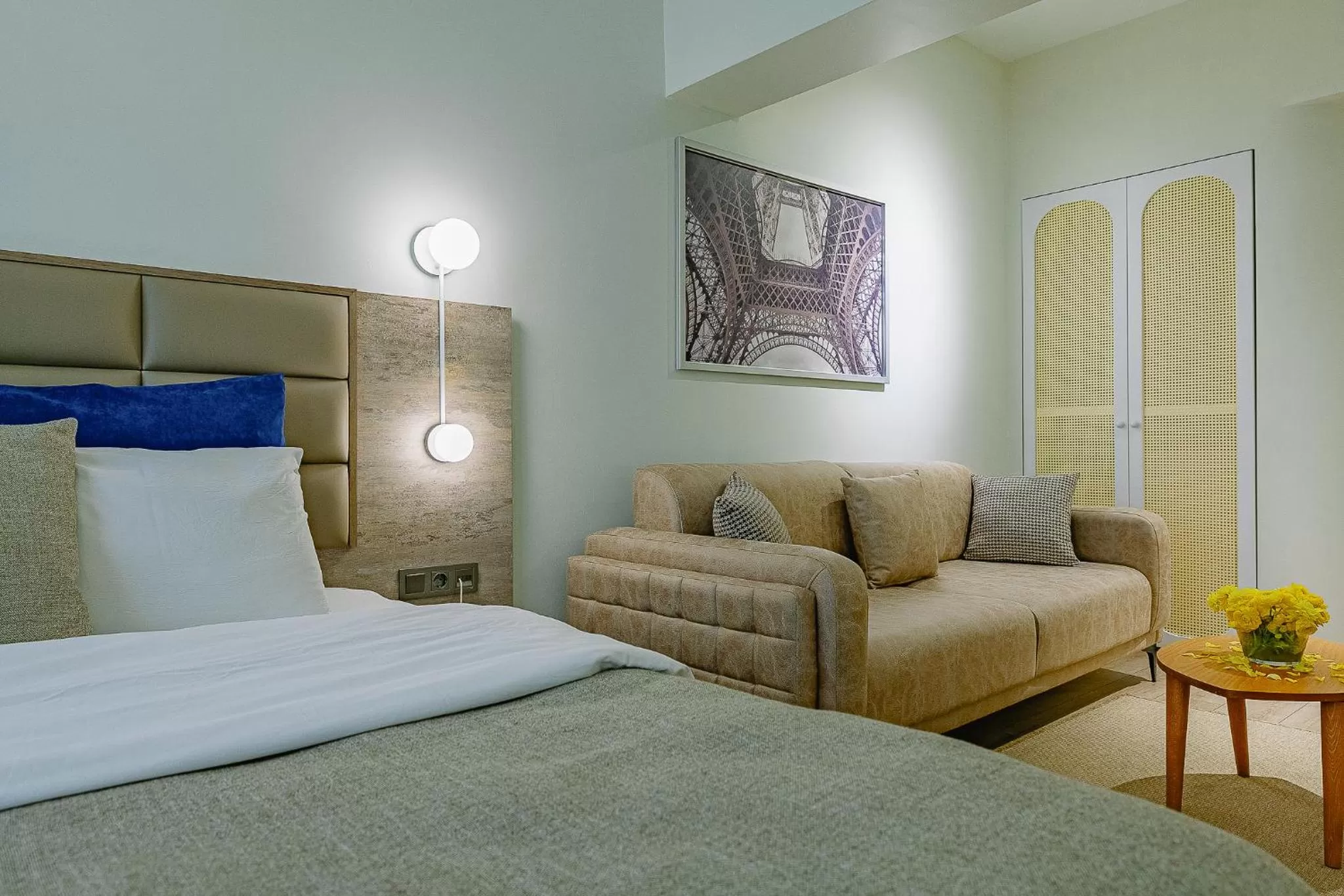 Bed in The Wilson Galata Hotel