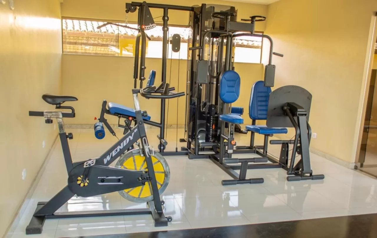 Fitness centre/facilities in Safira Praia Hotel