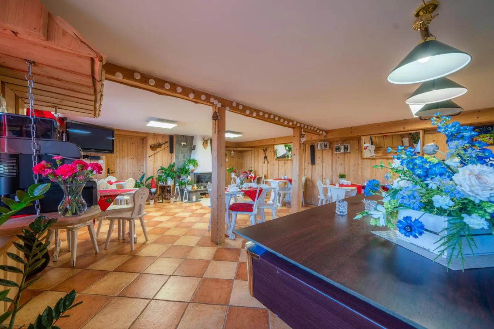 Dining area in Pokoje Gościnne U Małgorzaty Jacuzzi & Sauna