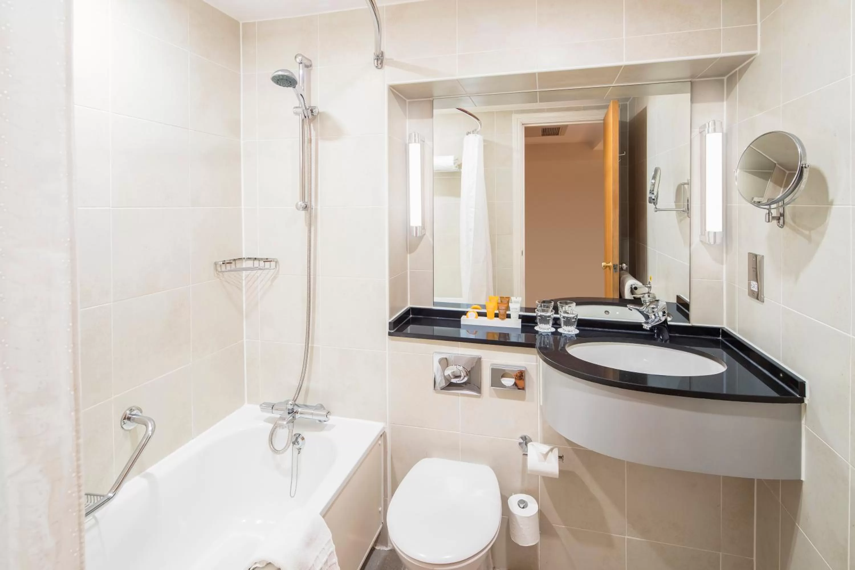 Toilet in Crowne Plaza Chester by IHG