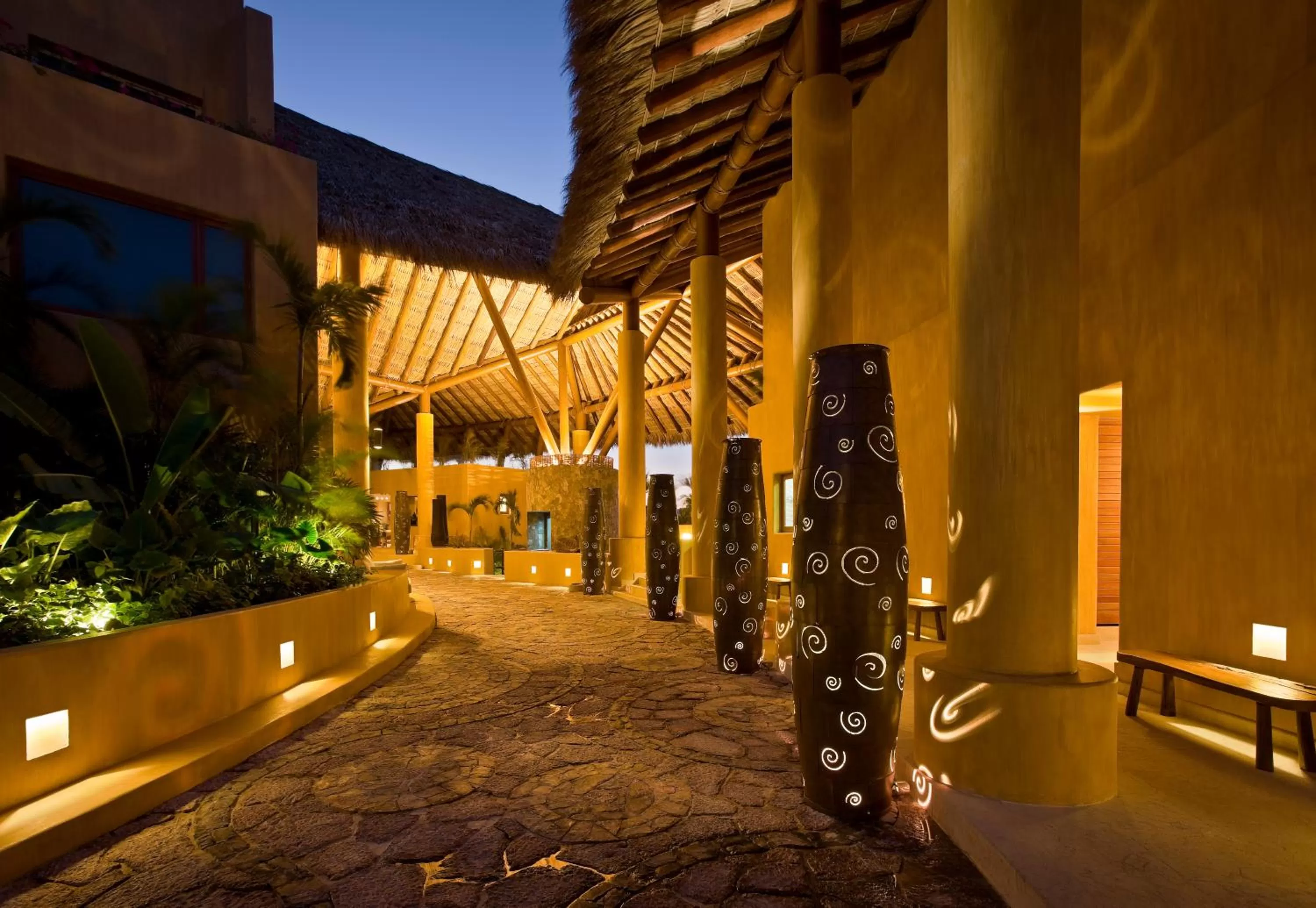 Decorative detail in Cala de Mar Resort & Spa Ixtapa