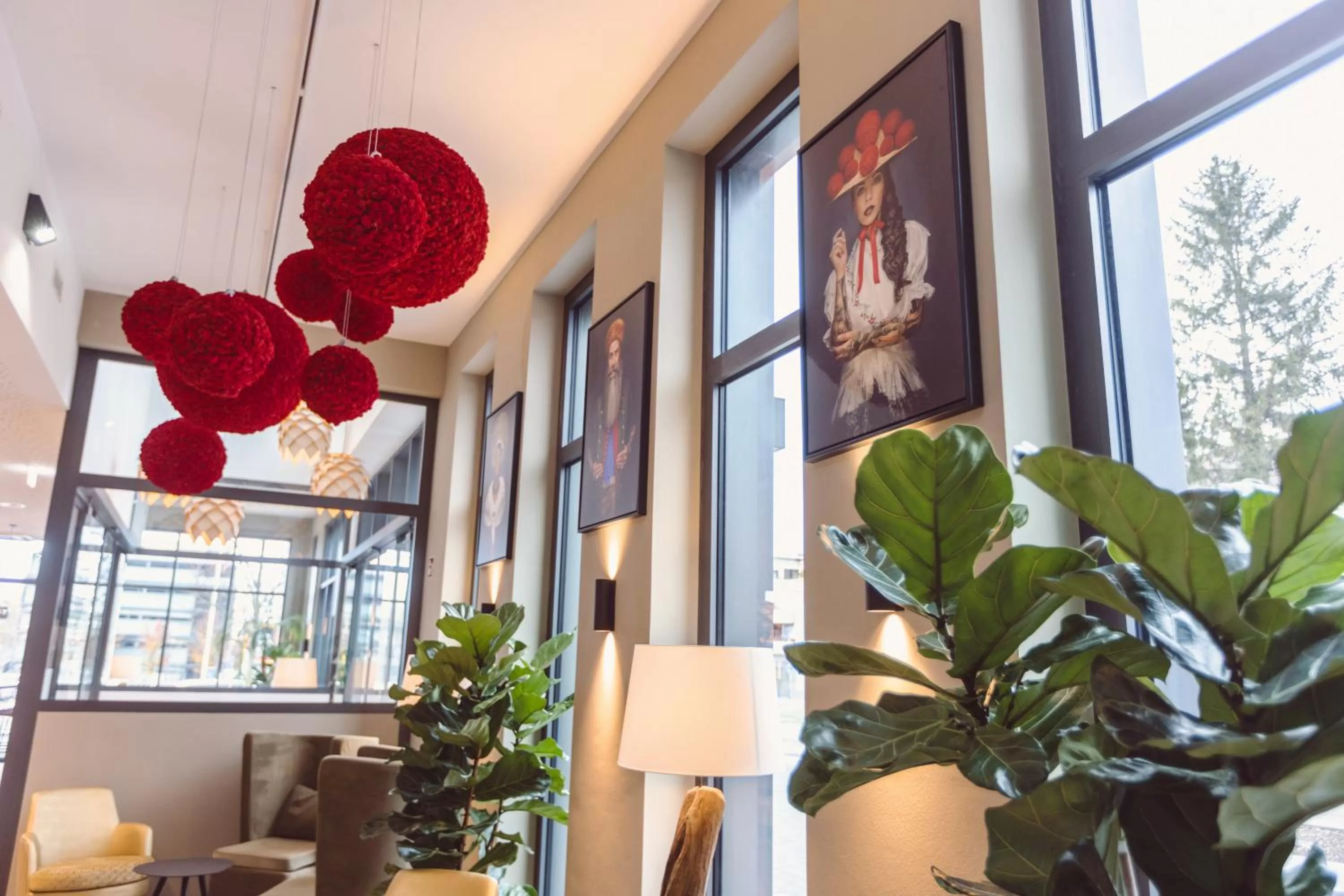 Lobby or reception in Hotel Libertas elements pure