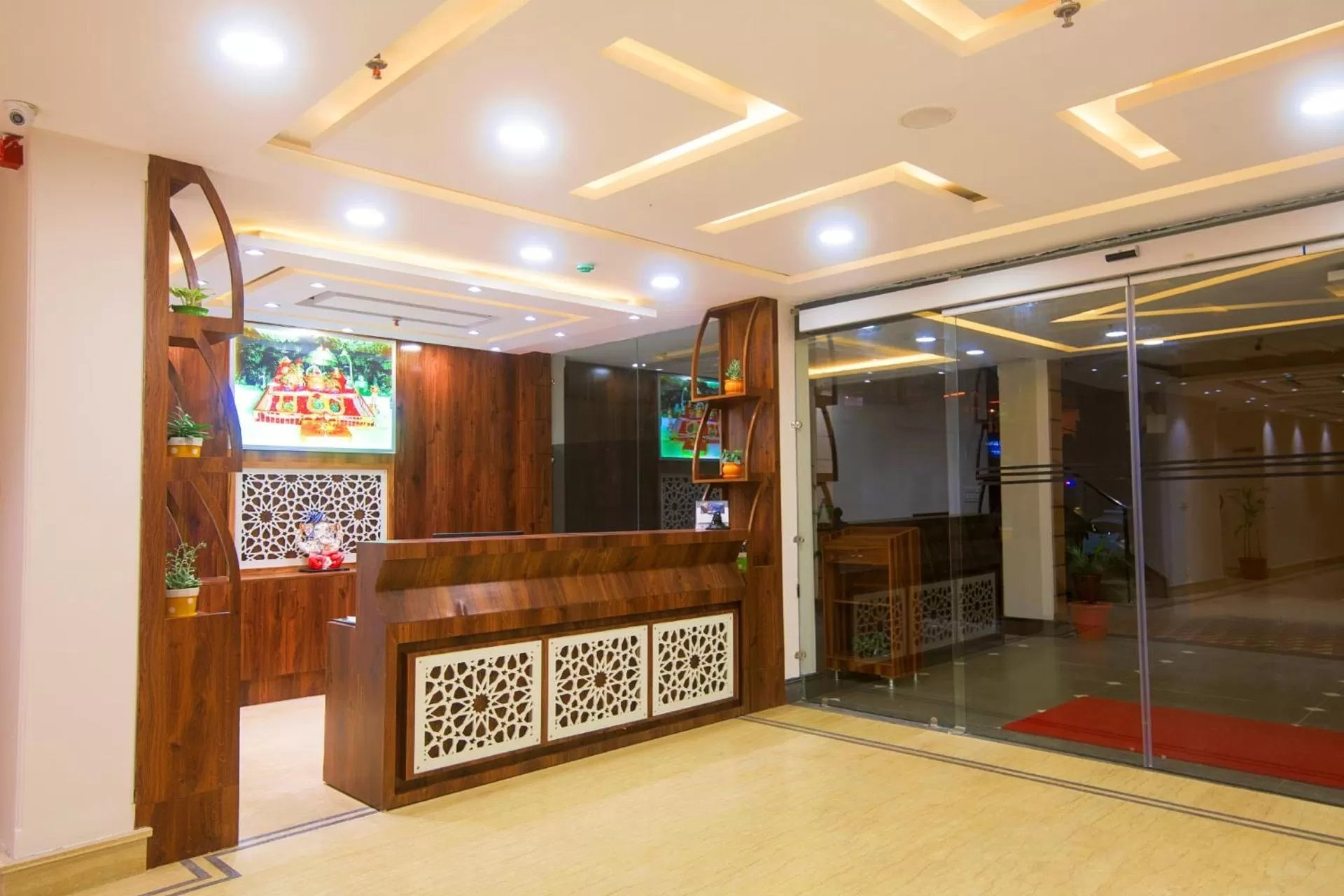 Lobby or reception, Lobby/Reception in Shivaay Morex- A Vegetarian Hotel