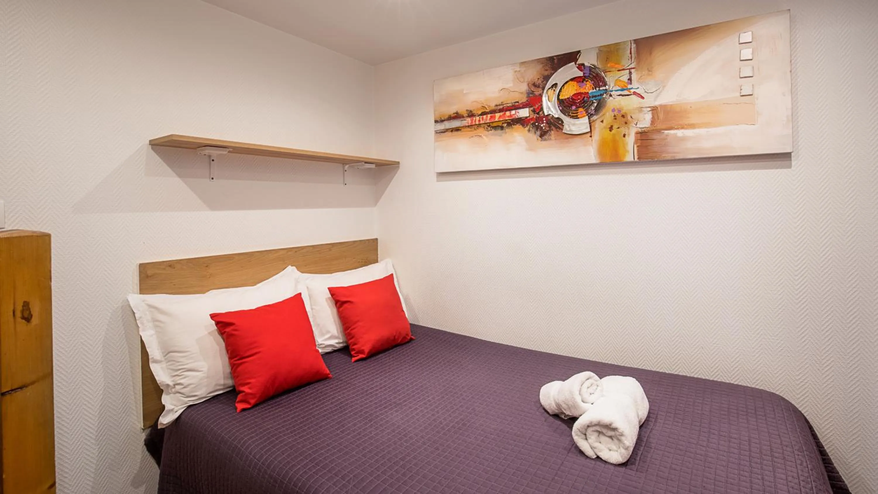 Bed in Hotel De L'Horloge