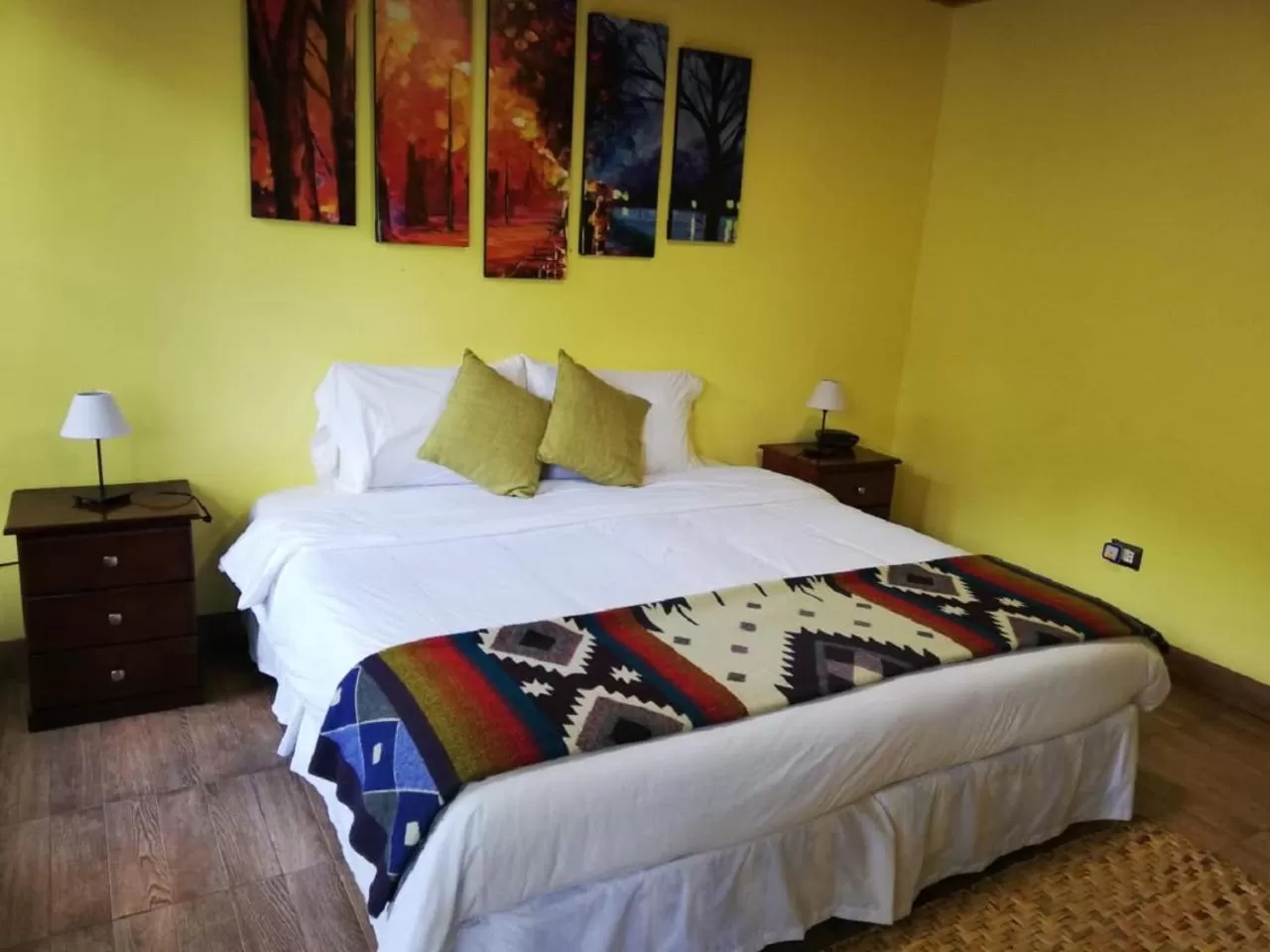 Bed in La Casa del Molino Blanco B&B