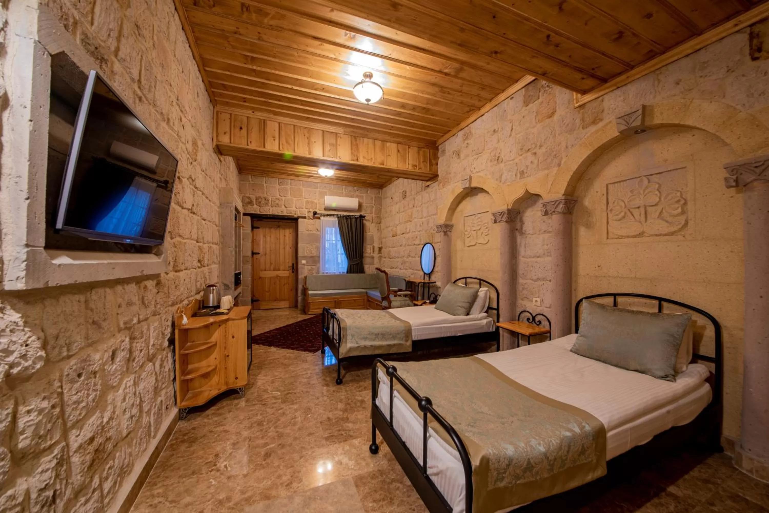Bed in Cratus Stone Palace