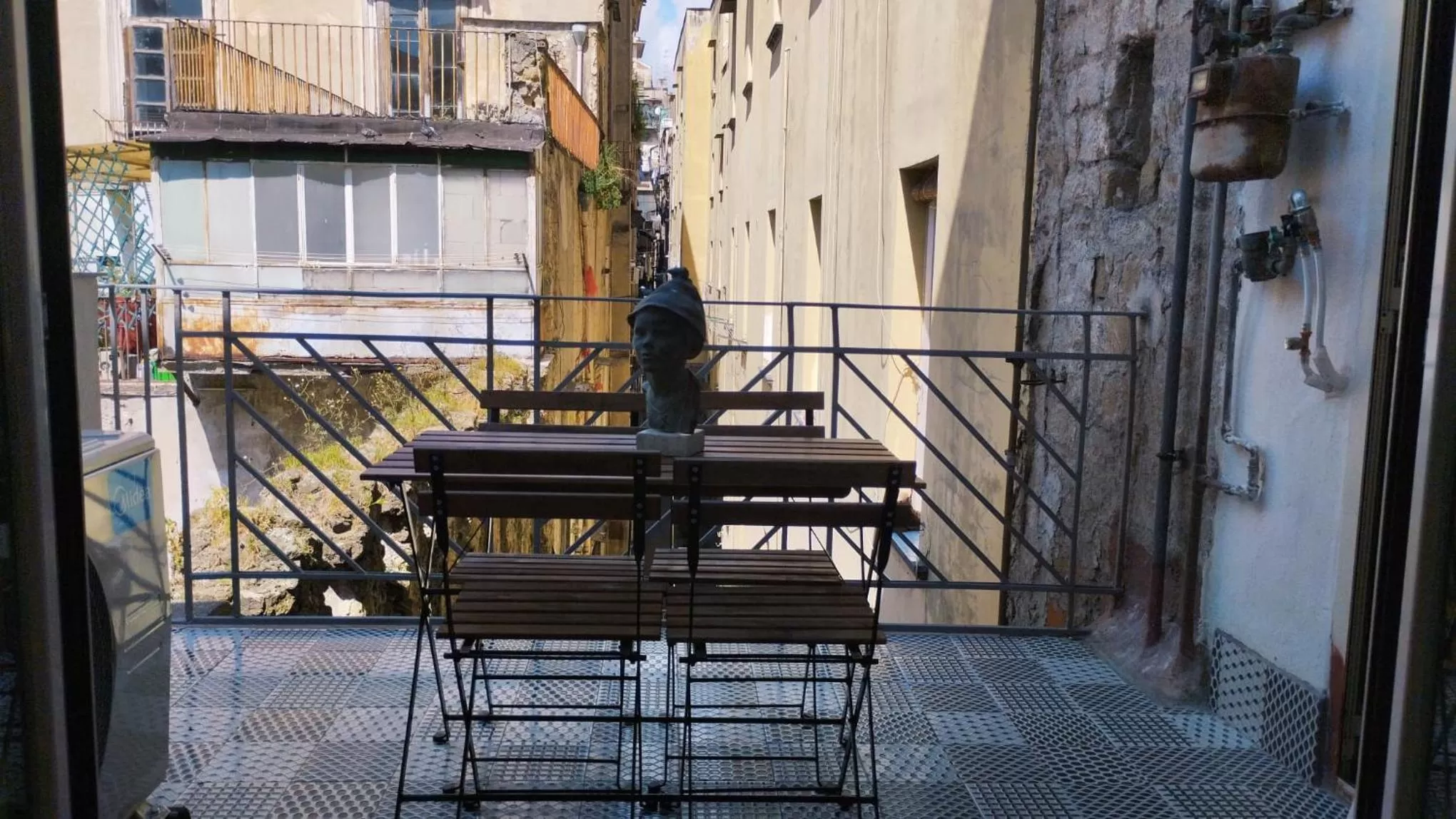 Balcony/Terrace in B&B Palazzo Carafa di Montorio
