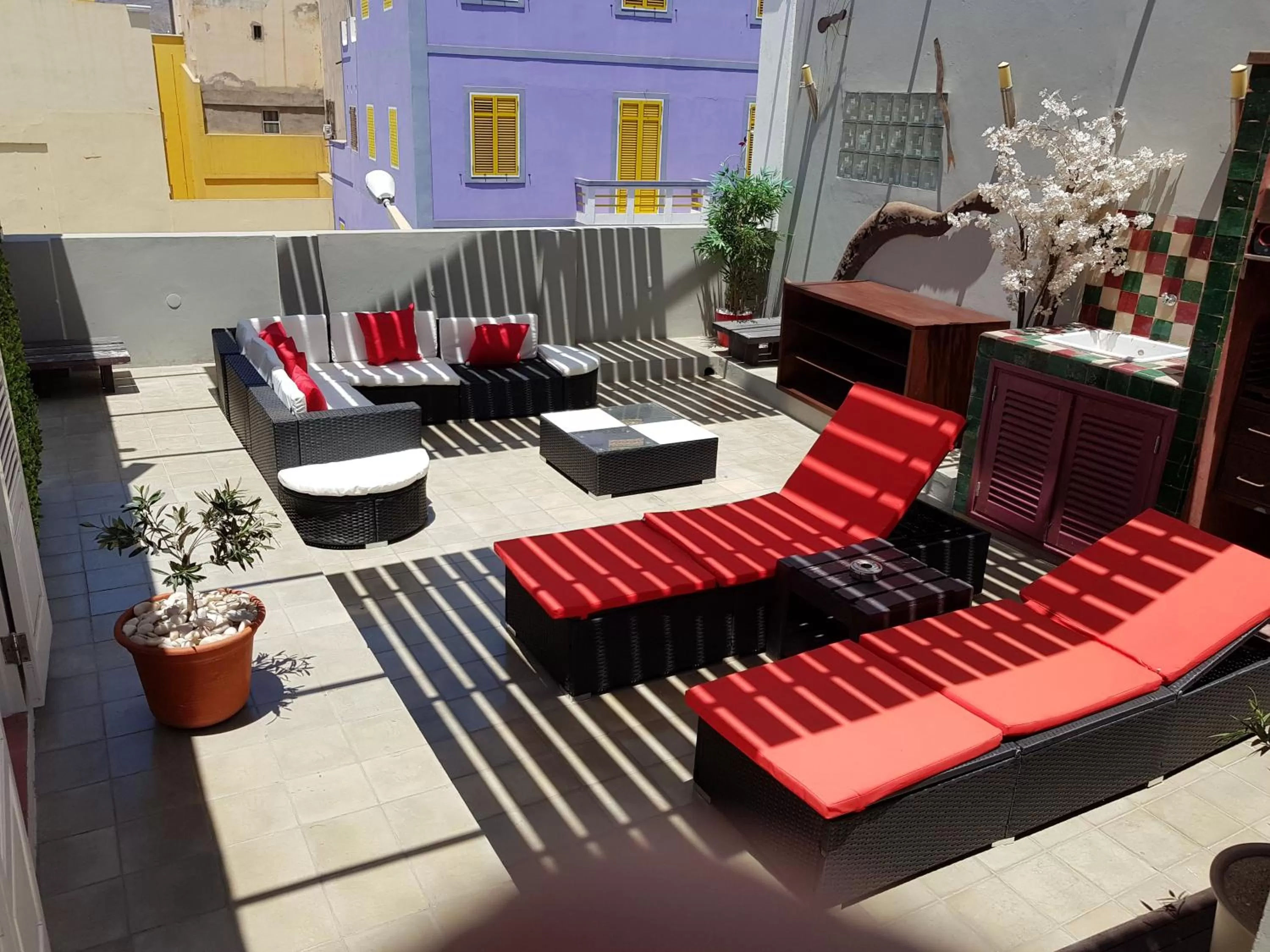 Property building in Casa Café Mindelo