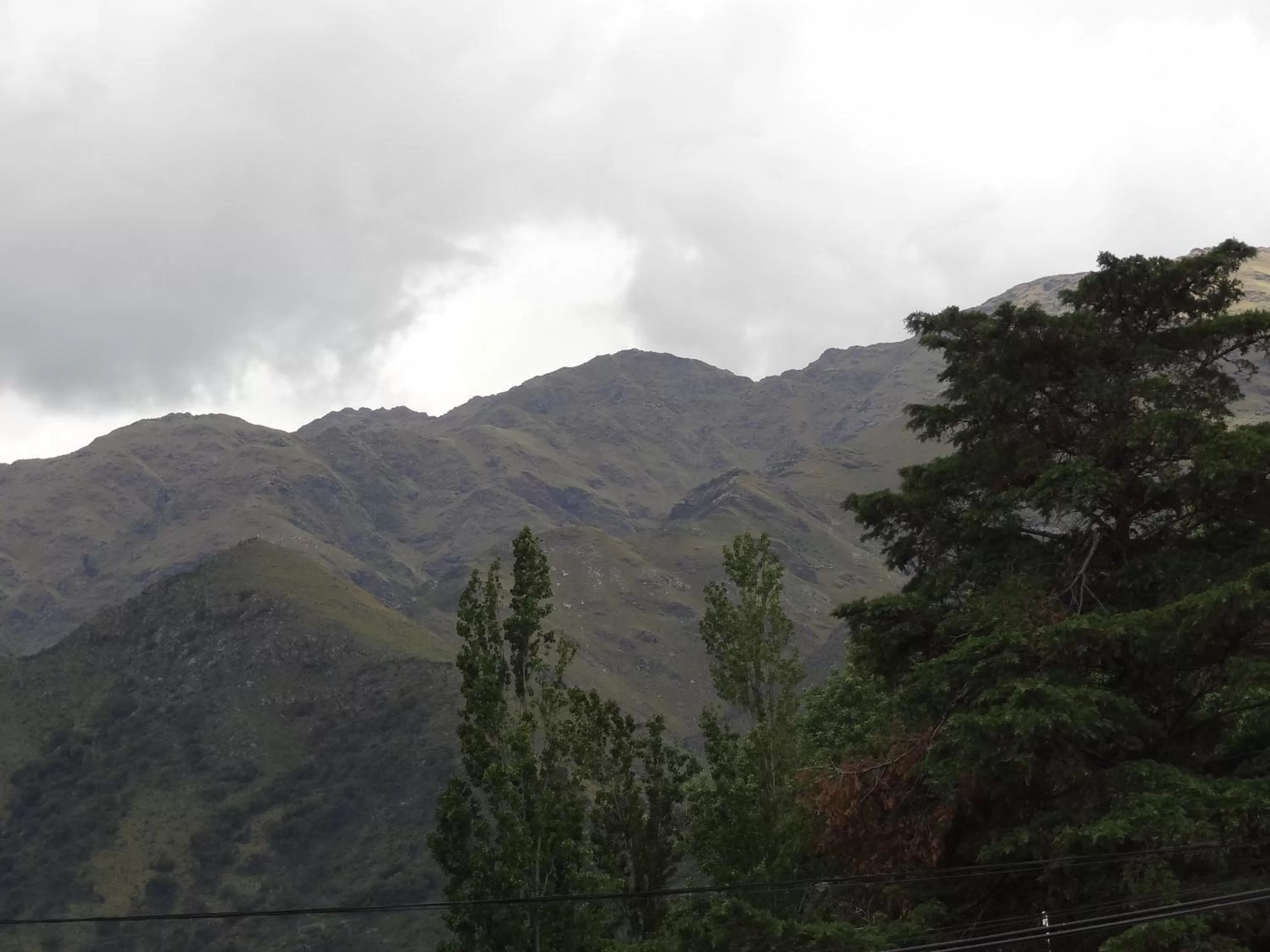 Mountain view in Hostería Lida