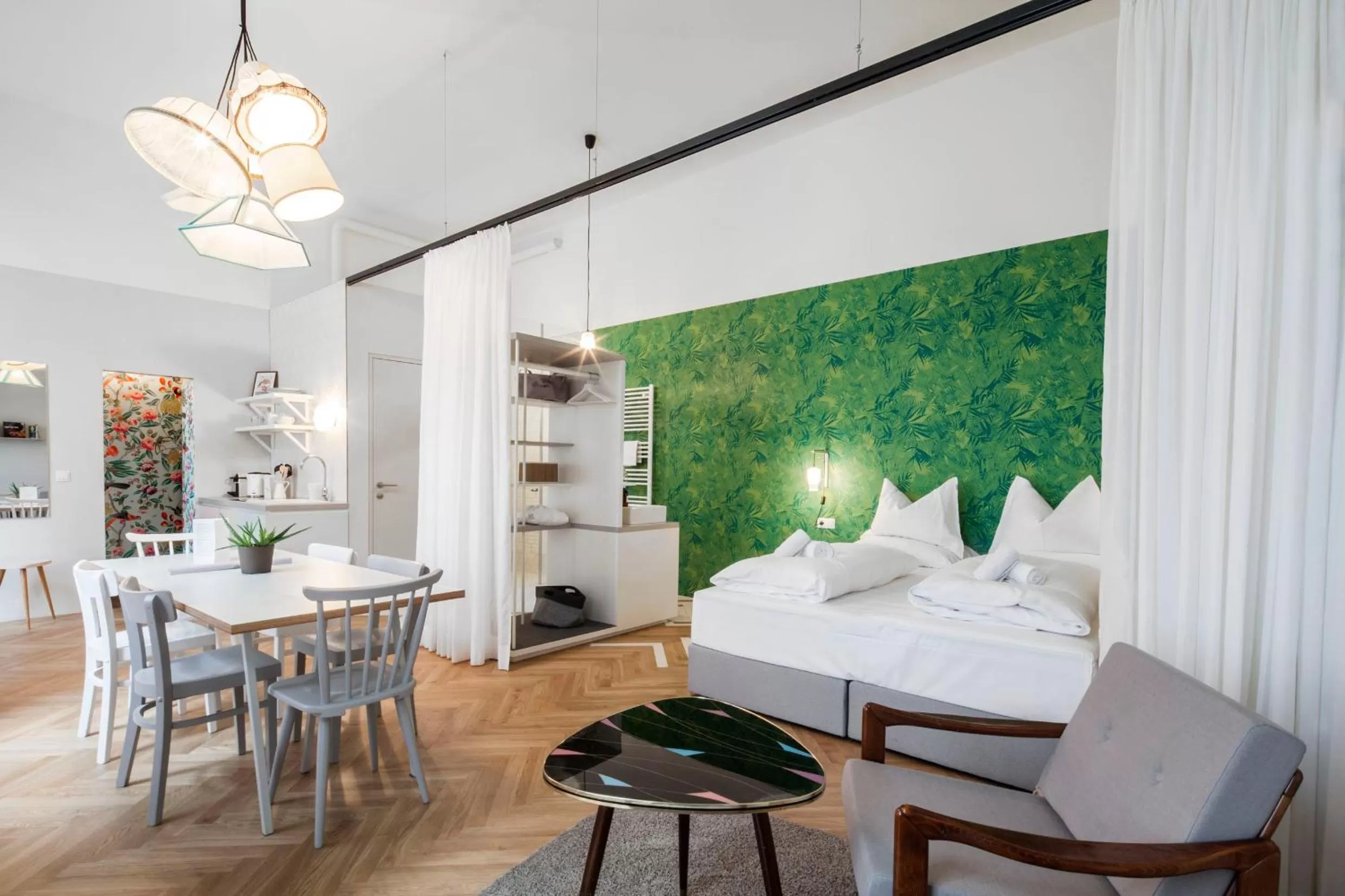 Living room in grätzlhotel Karmelitermarkt