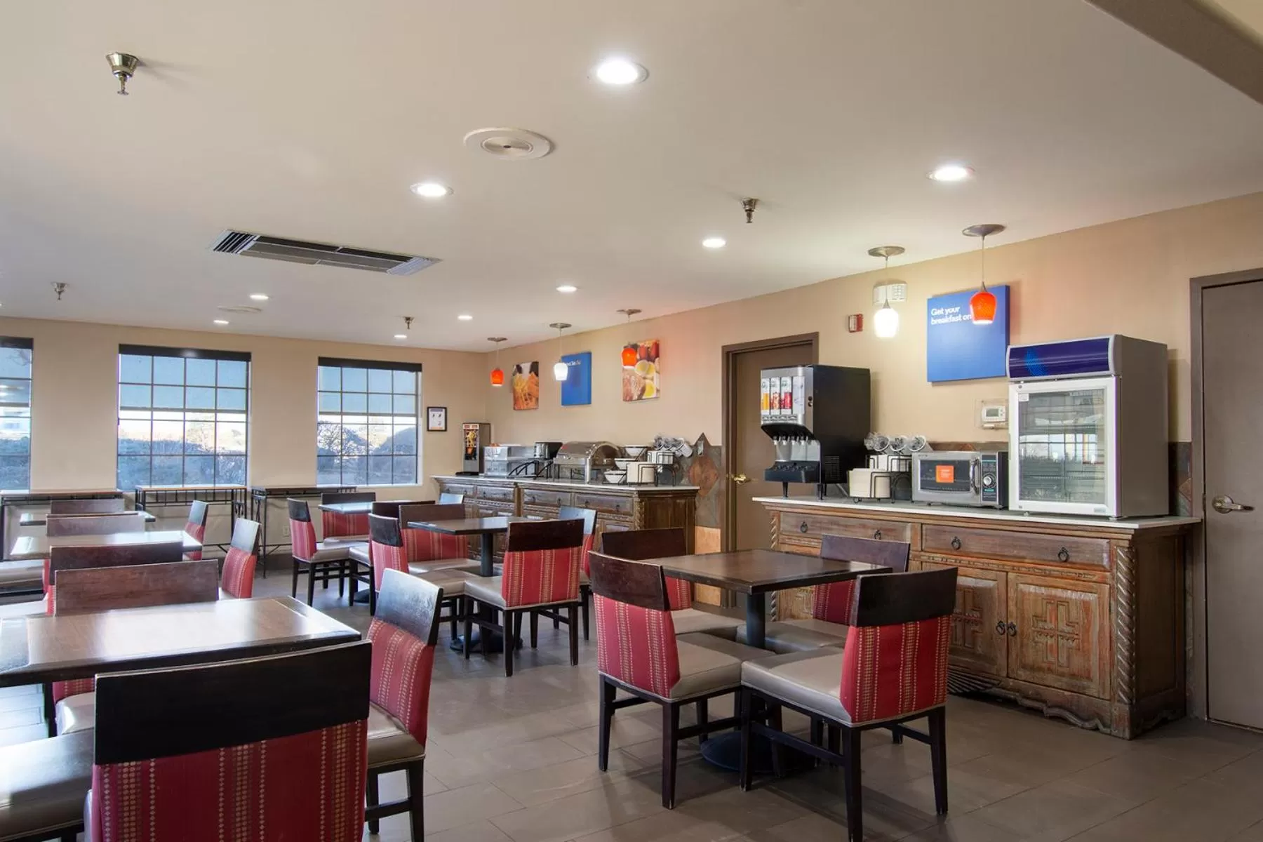 Breakfast in Comfort Inn Santa Fe