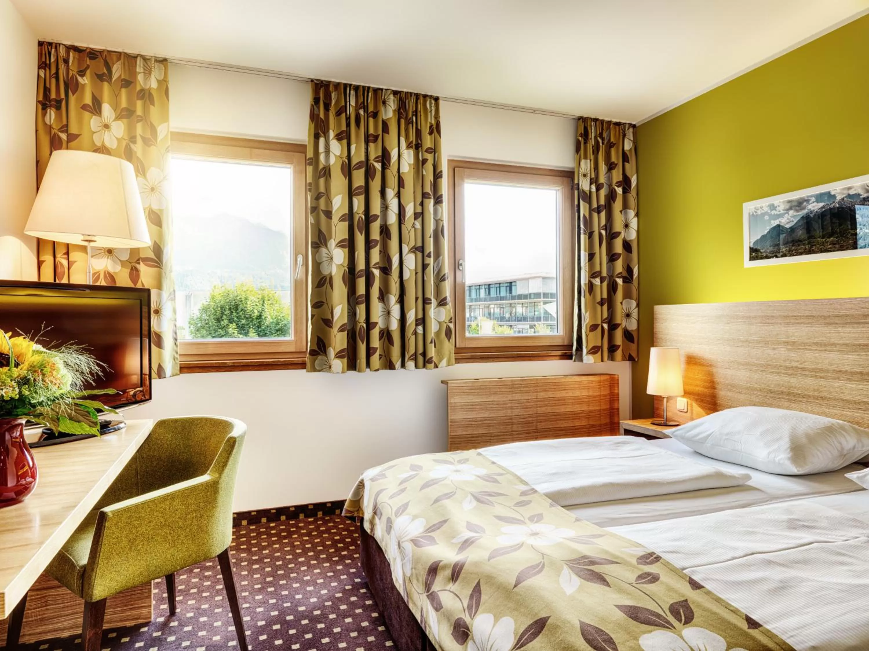 Double or Twin Room with parking space - single occupancy in Alphotel Innsbruck