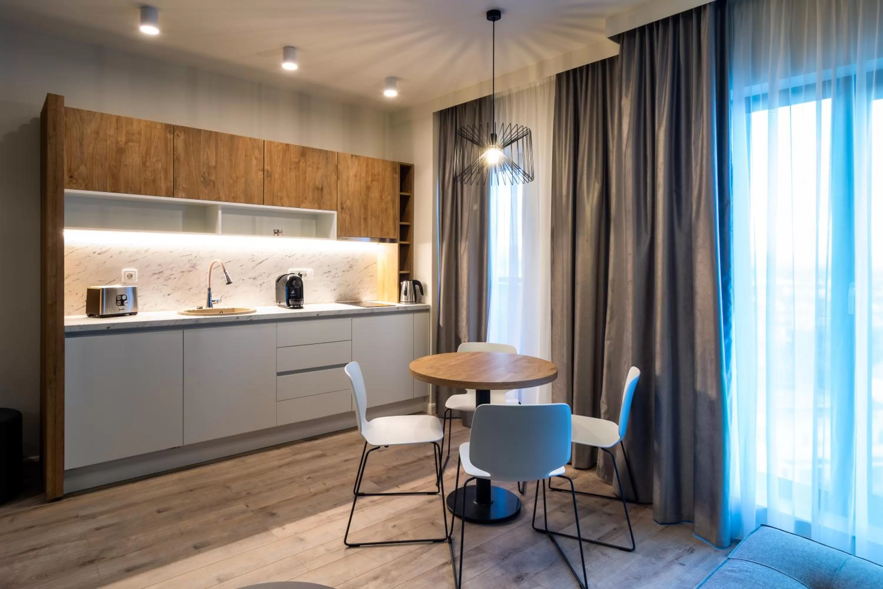 Seating area in Aparthotel NOX