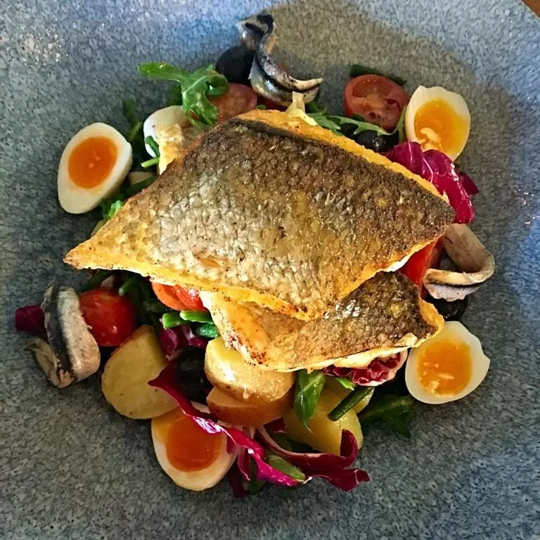Food close-up in The Bath Arms Hotel