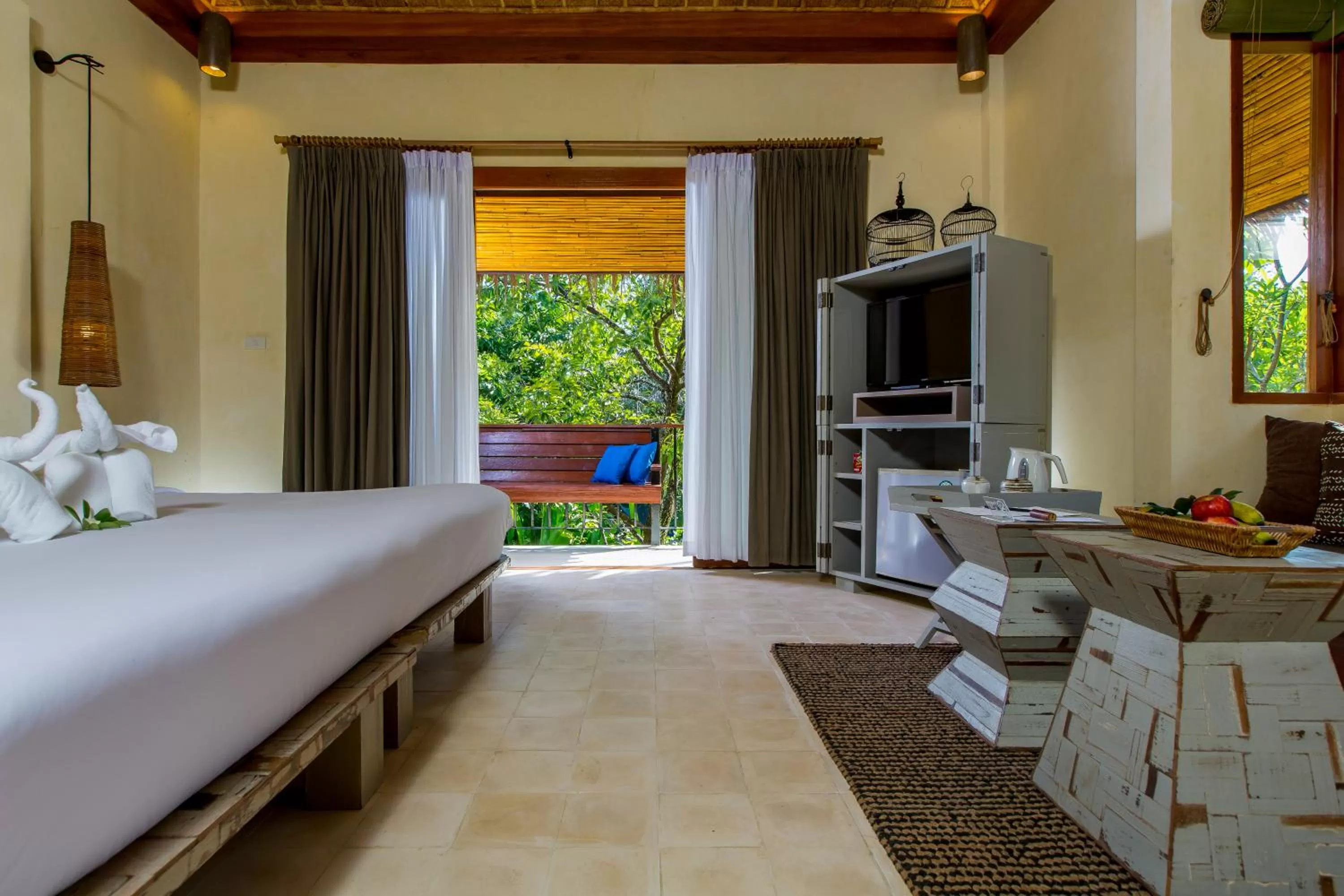 Balcony/Terrace, Bed in Bangsak Village - Adults Only - SHA Extra Plus