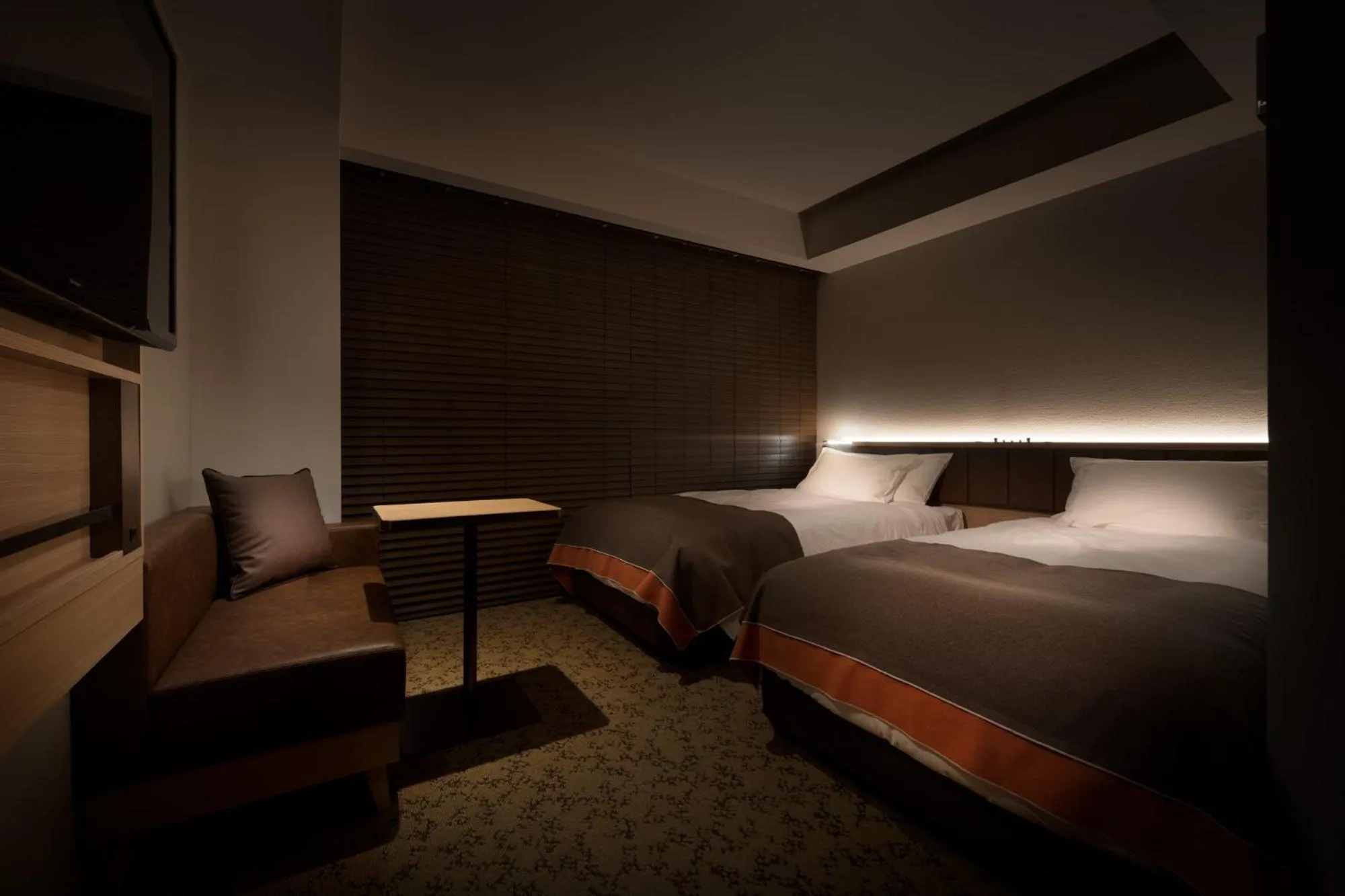 Bed in Nest Hotel Tokyo Hanzomon