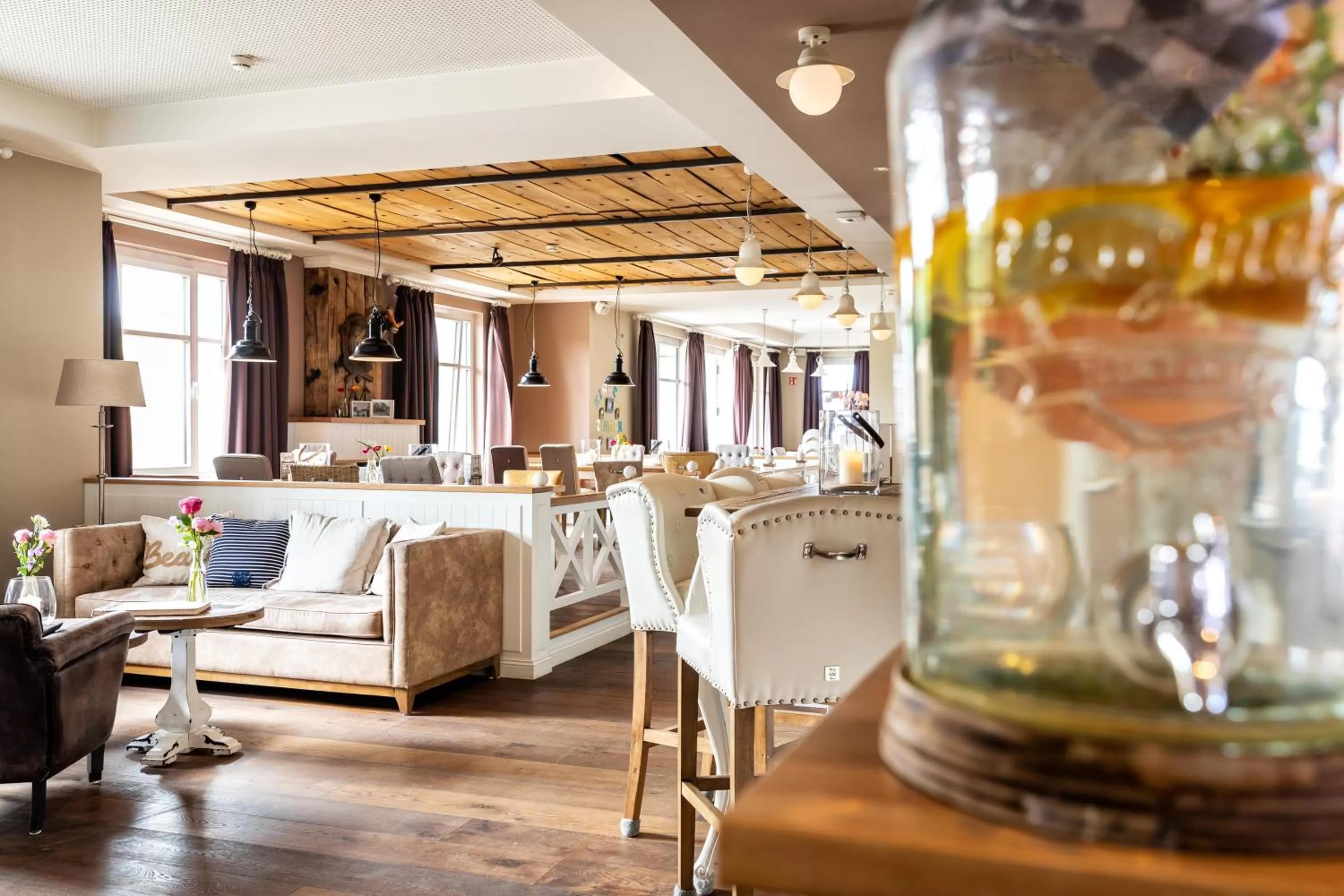 Lobby or reception in Hotel Zweite Heimat