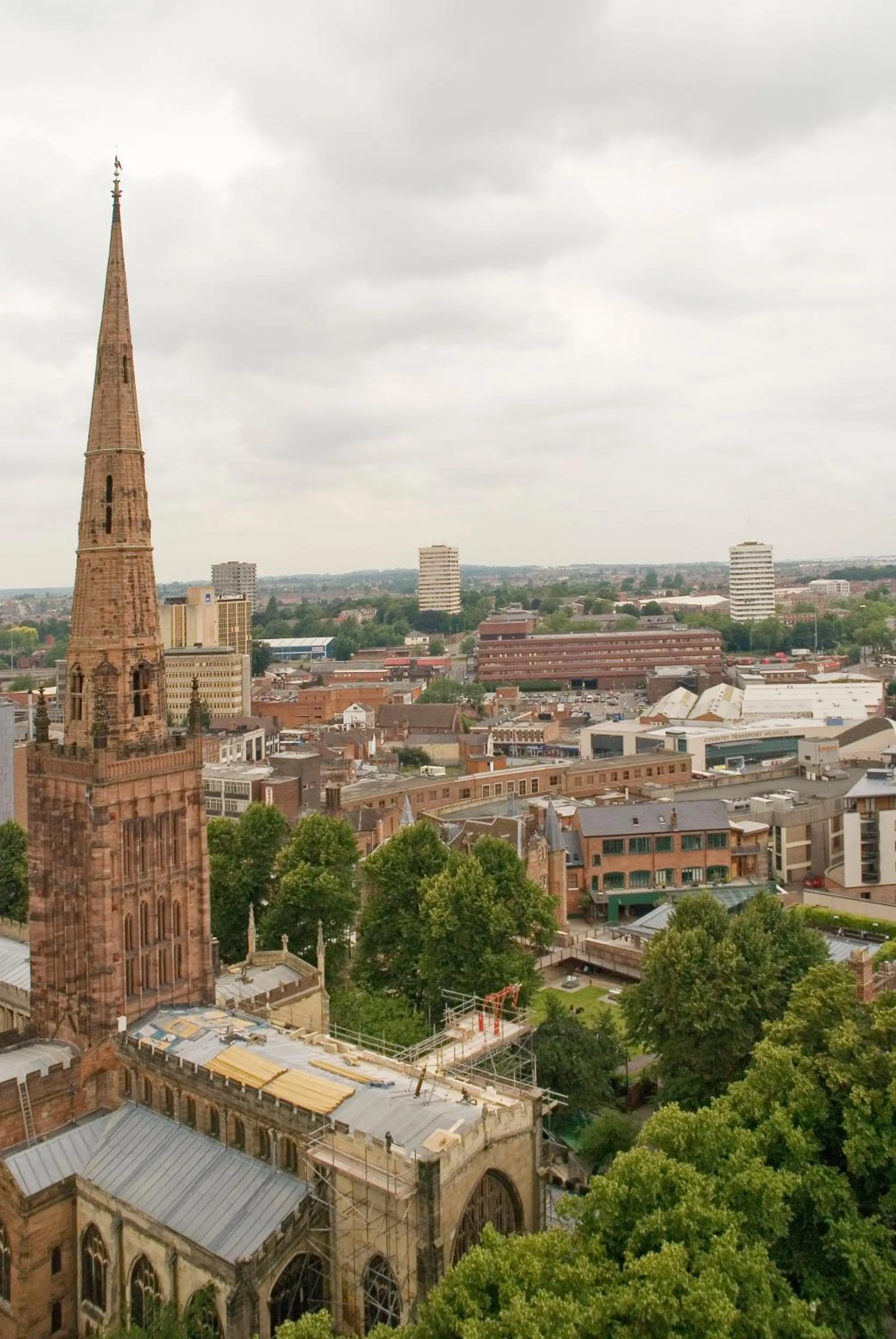 City view in Britannia Hotel Coventry