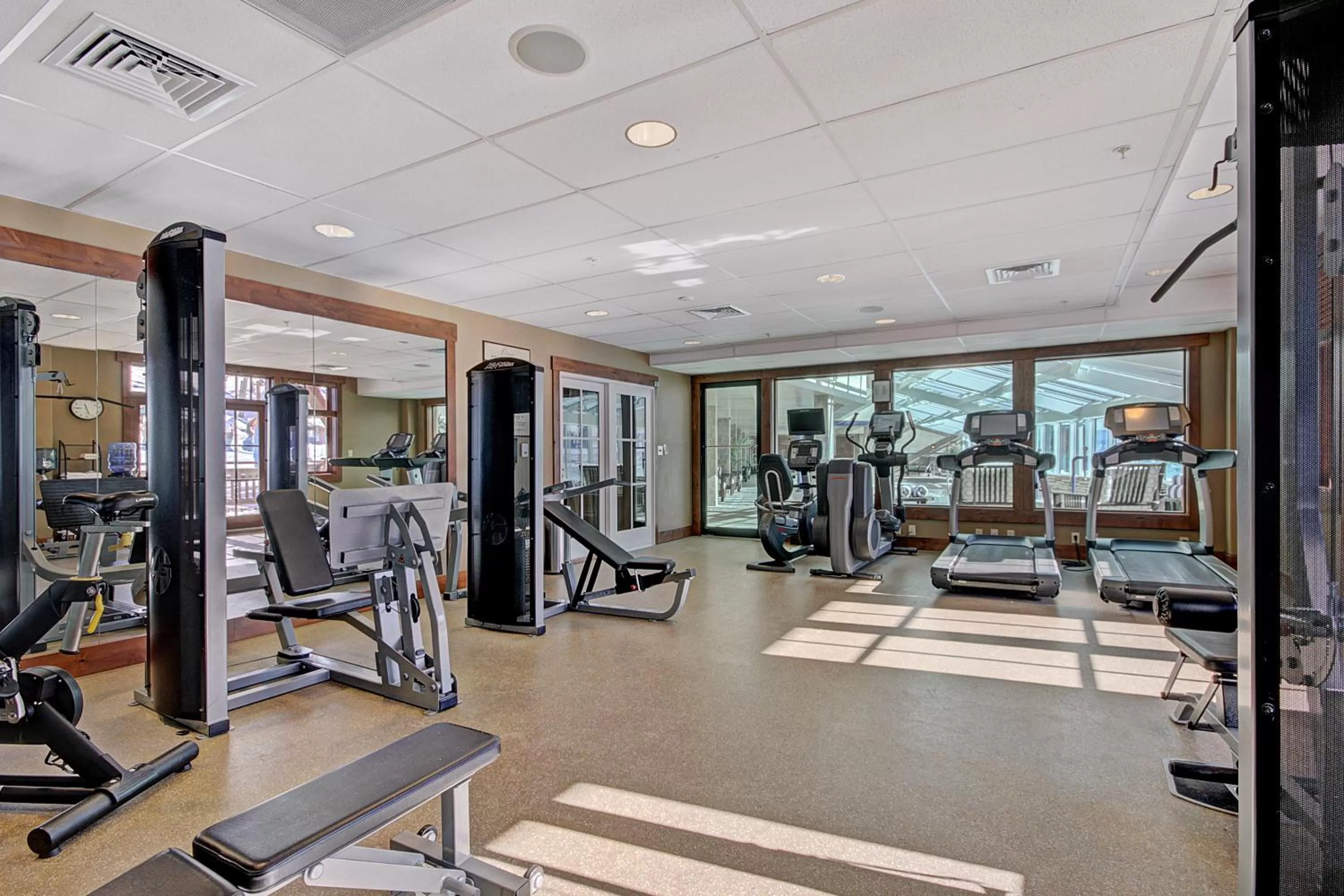 Fitness centre/facilities in One Ski Hill, A RockResort