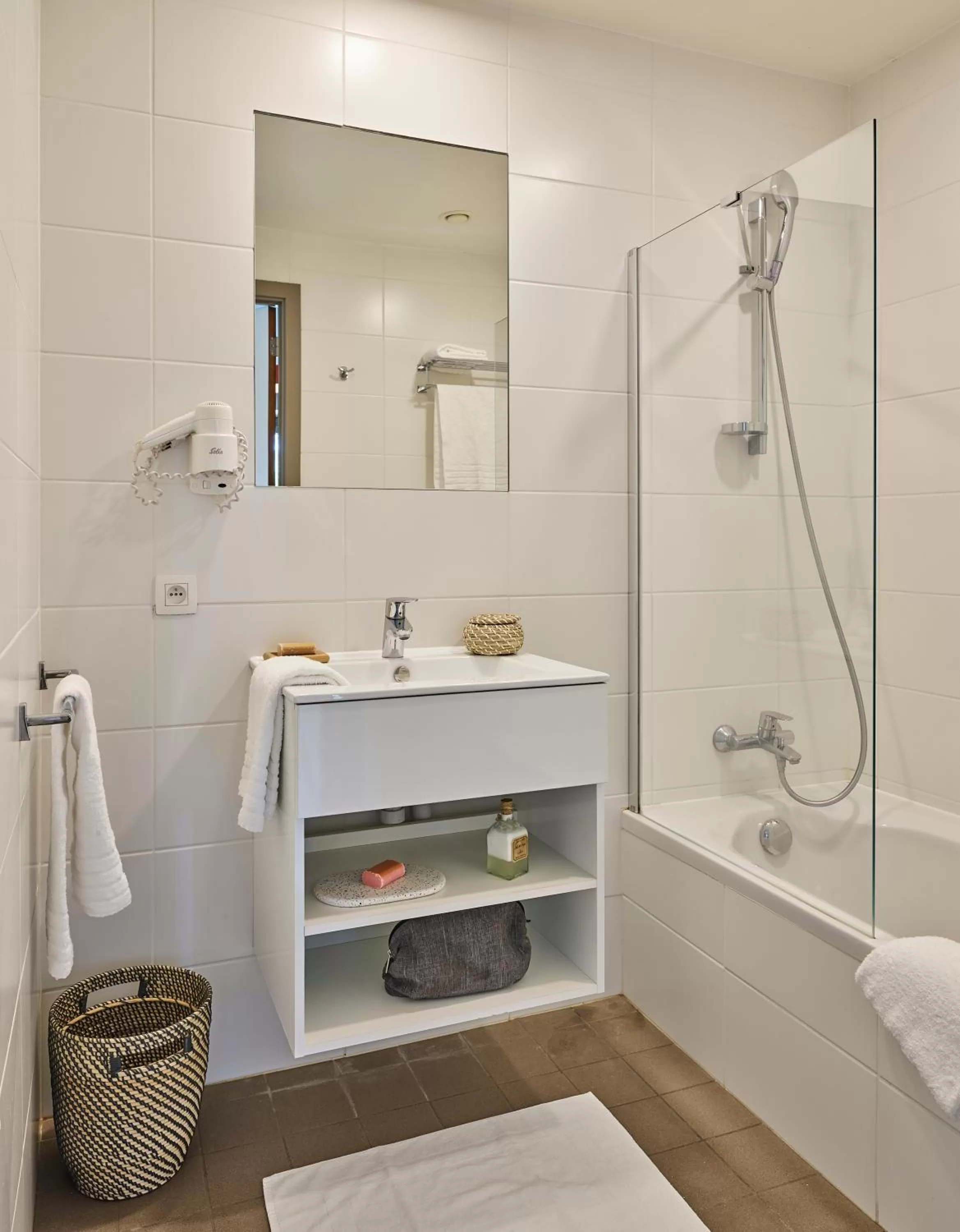 Shower in Holiday Suites Westende - Middelkerke