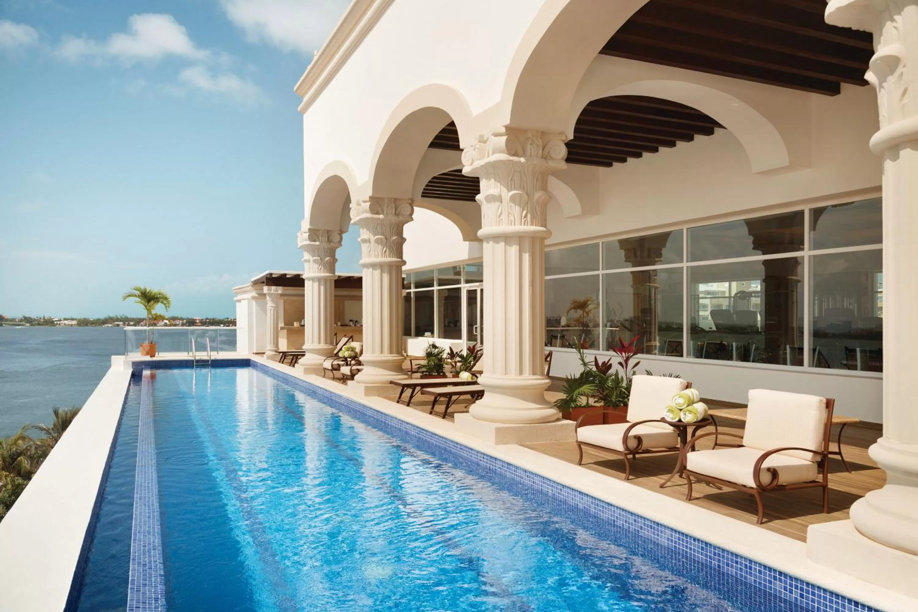 Pool view in Hyatt Zilara Cancun - All Inclusive - Adults Only