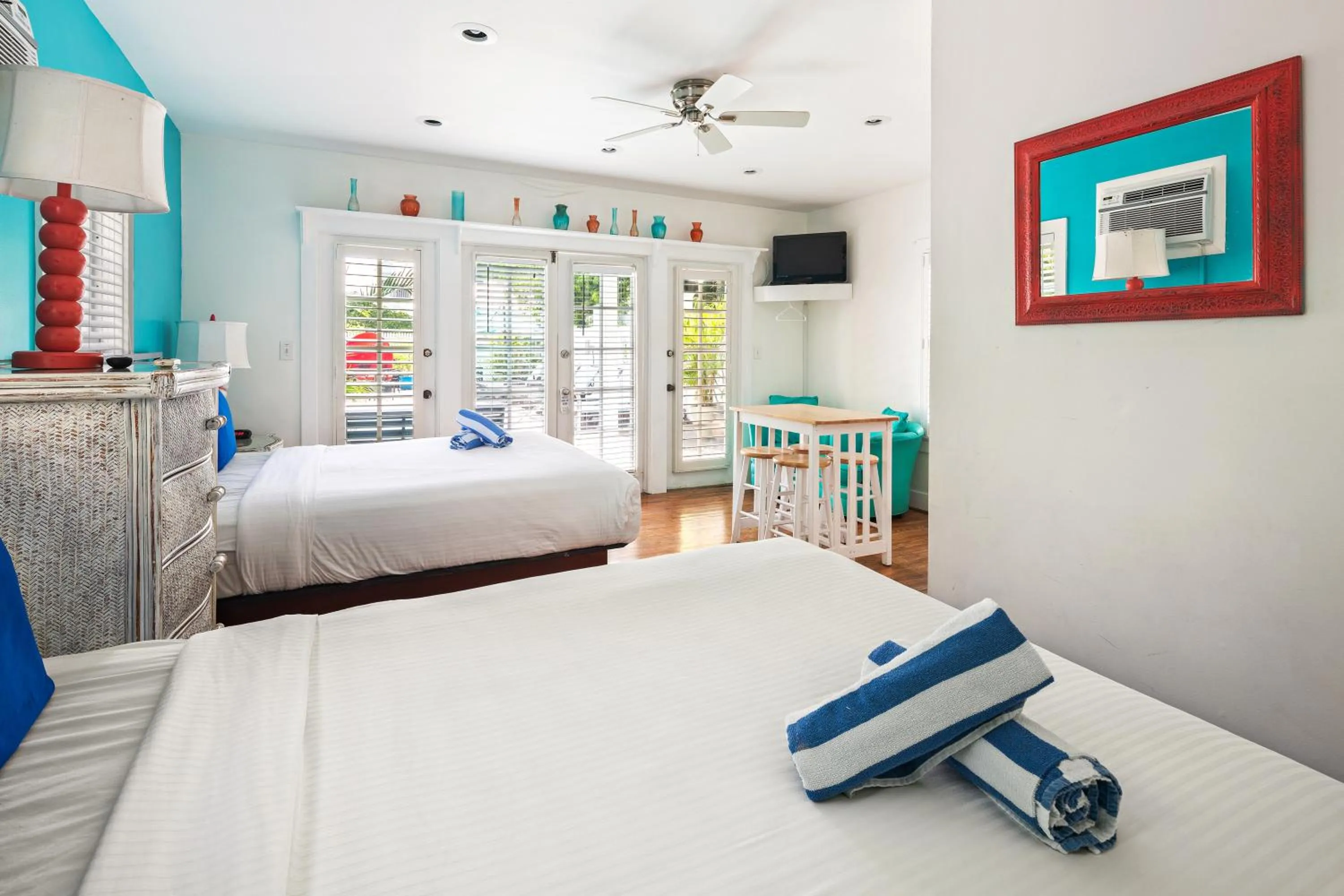 Bed in Wicker Guesthouse