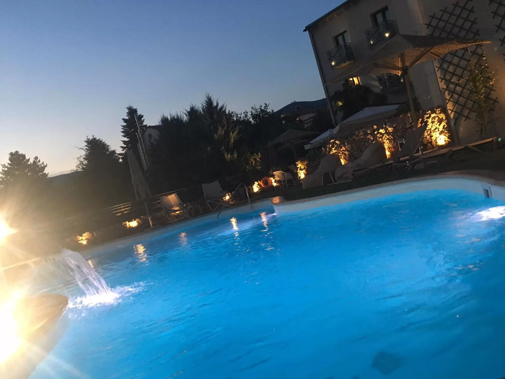 Swimming pool in Kalavrita Canyon Hotel & Spa