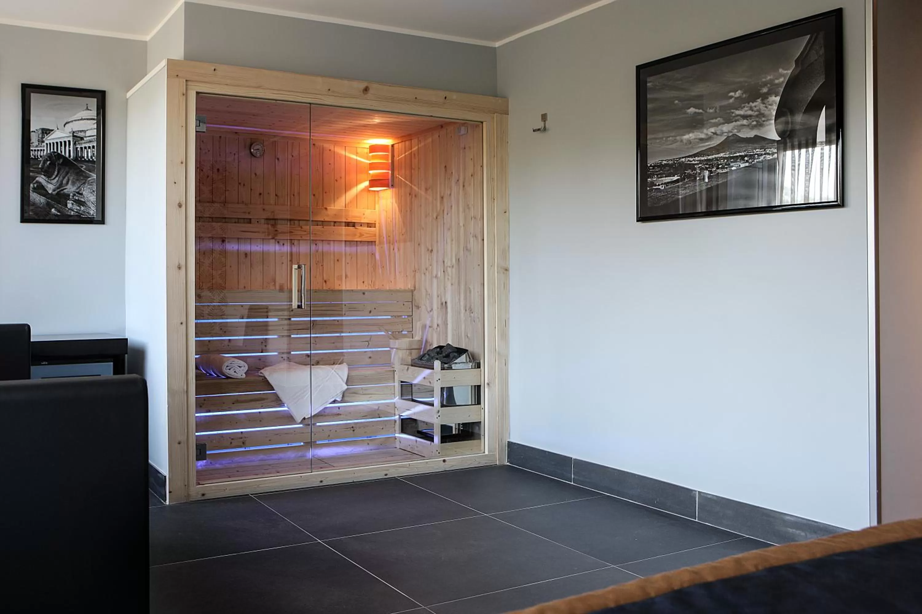 Sauna in Best Western JFK Hotel