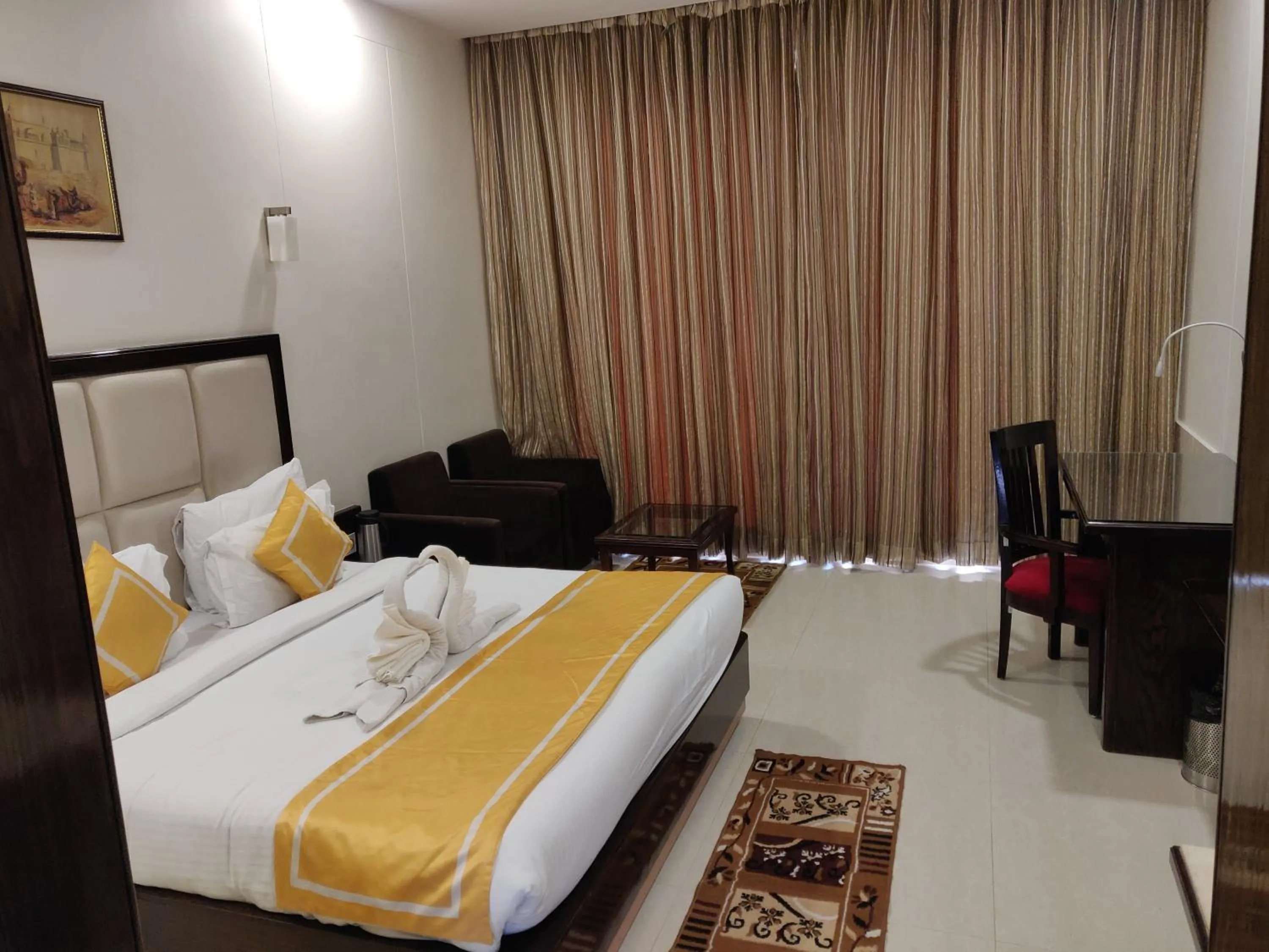 Bed in Chandra Imperial