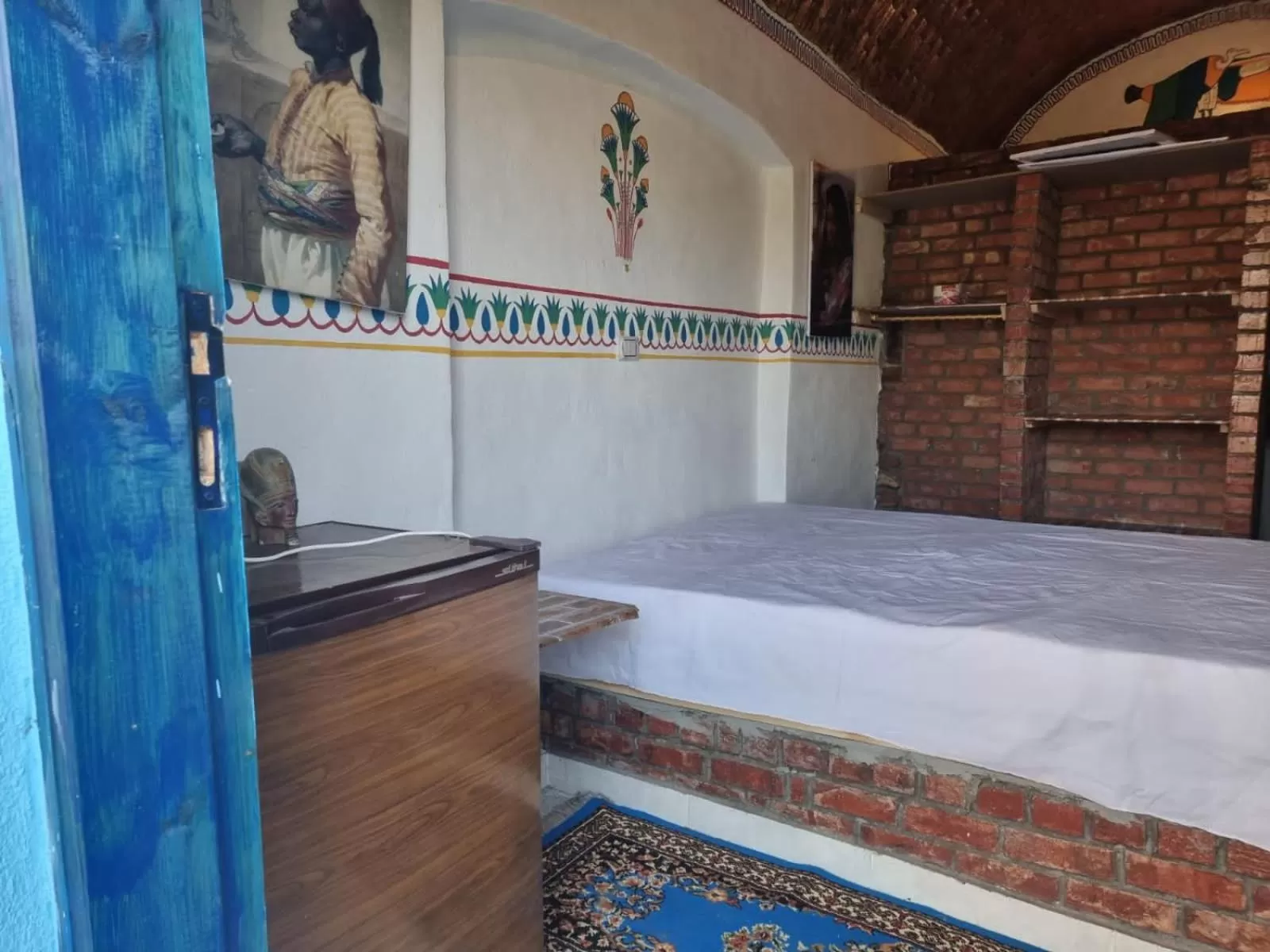 Bed in Luxor Old Nile Hotel