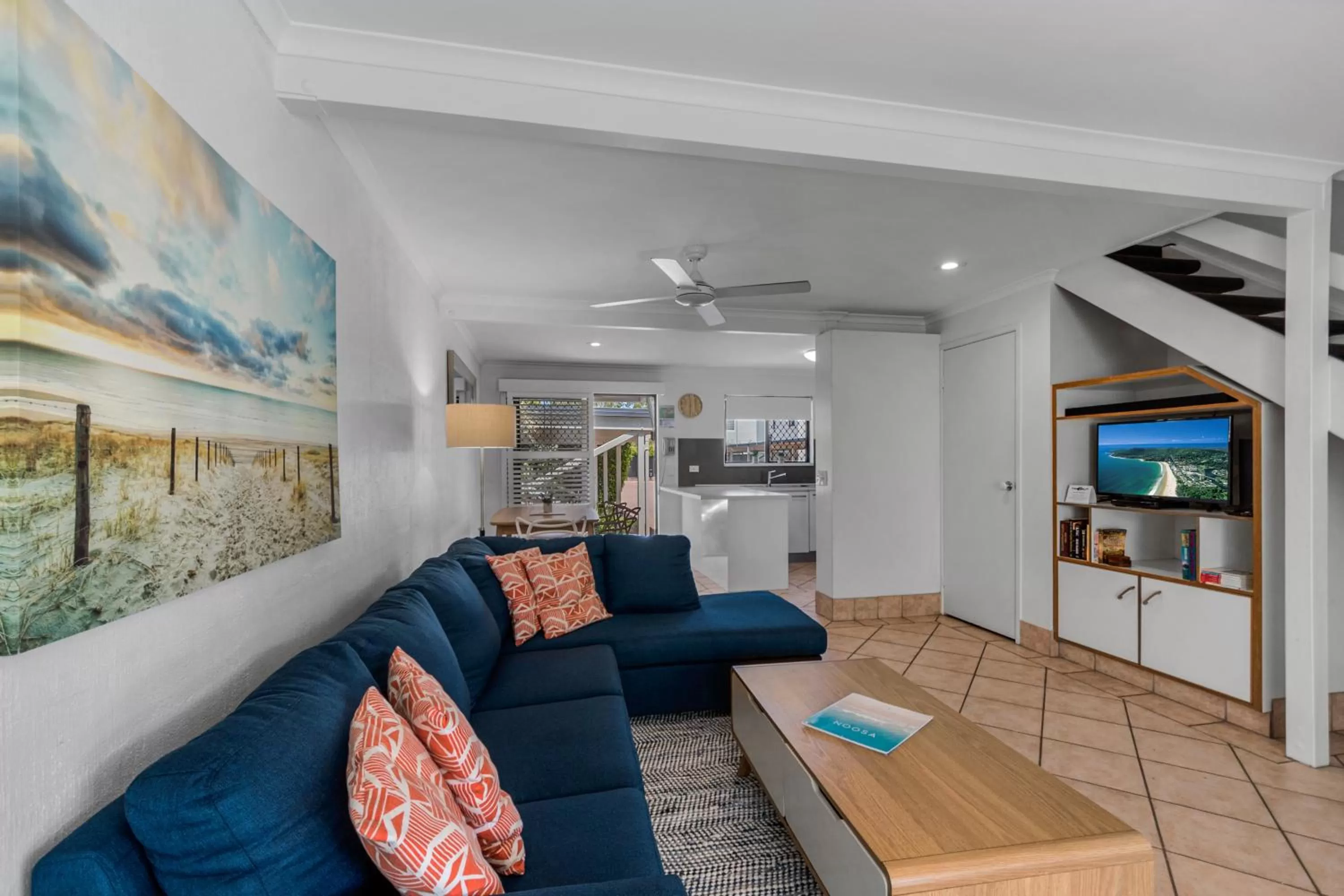 Seating area in Noosa Place Resort