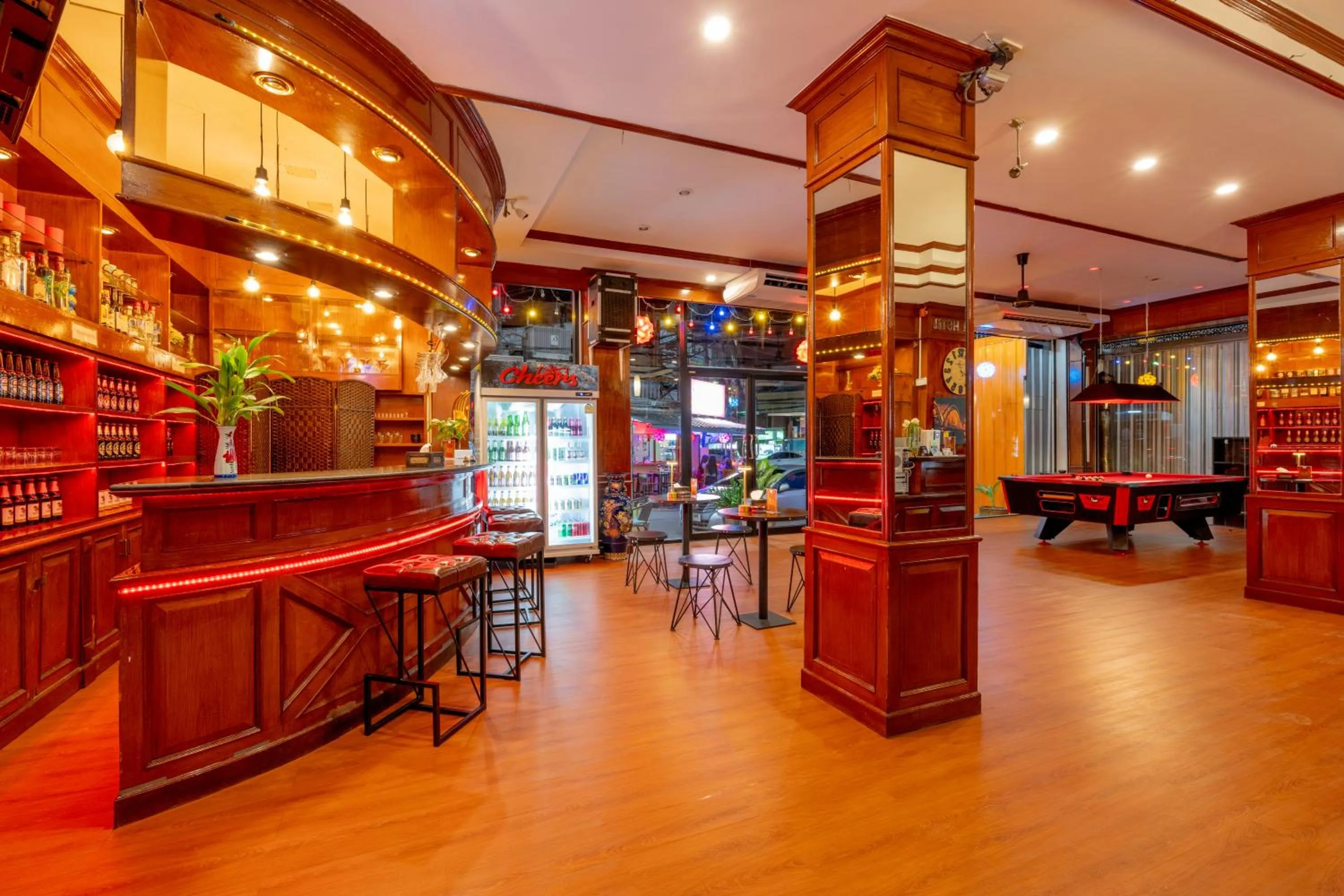 Lobby or reception in Lamai Hotel