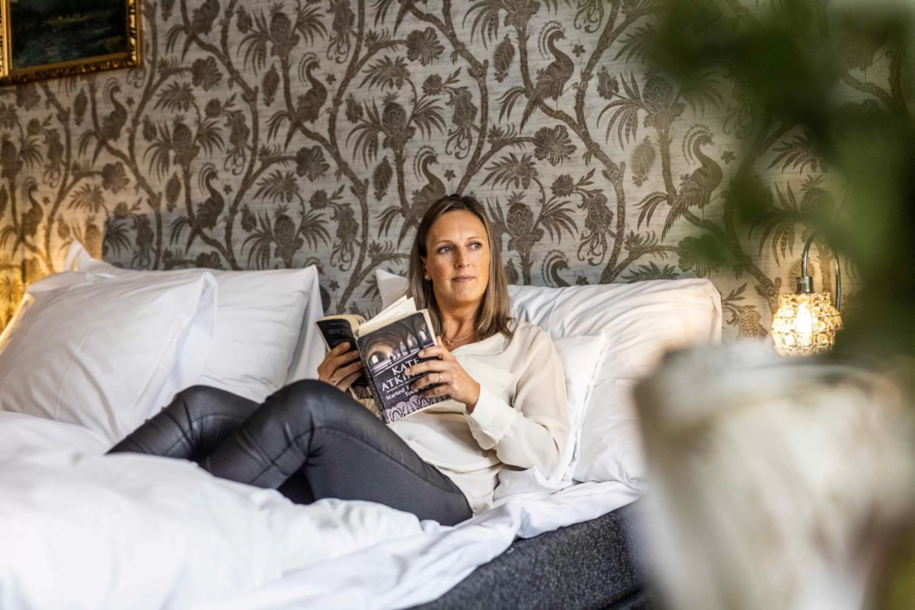 People, Bed in Gloppen Hotell - by Classic Norway Hotels