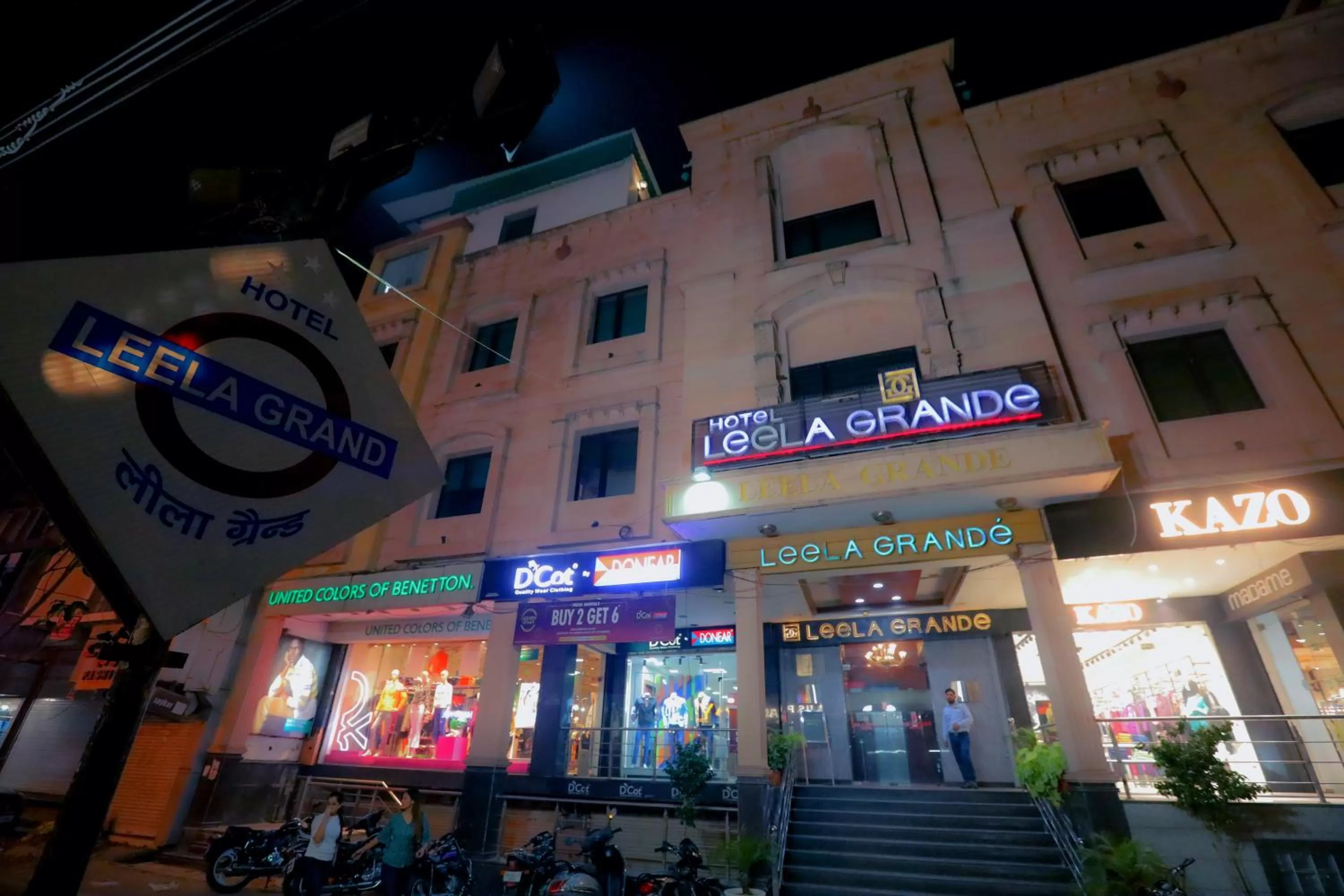 Property building in Hotel Leela Grande