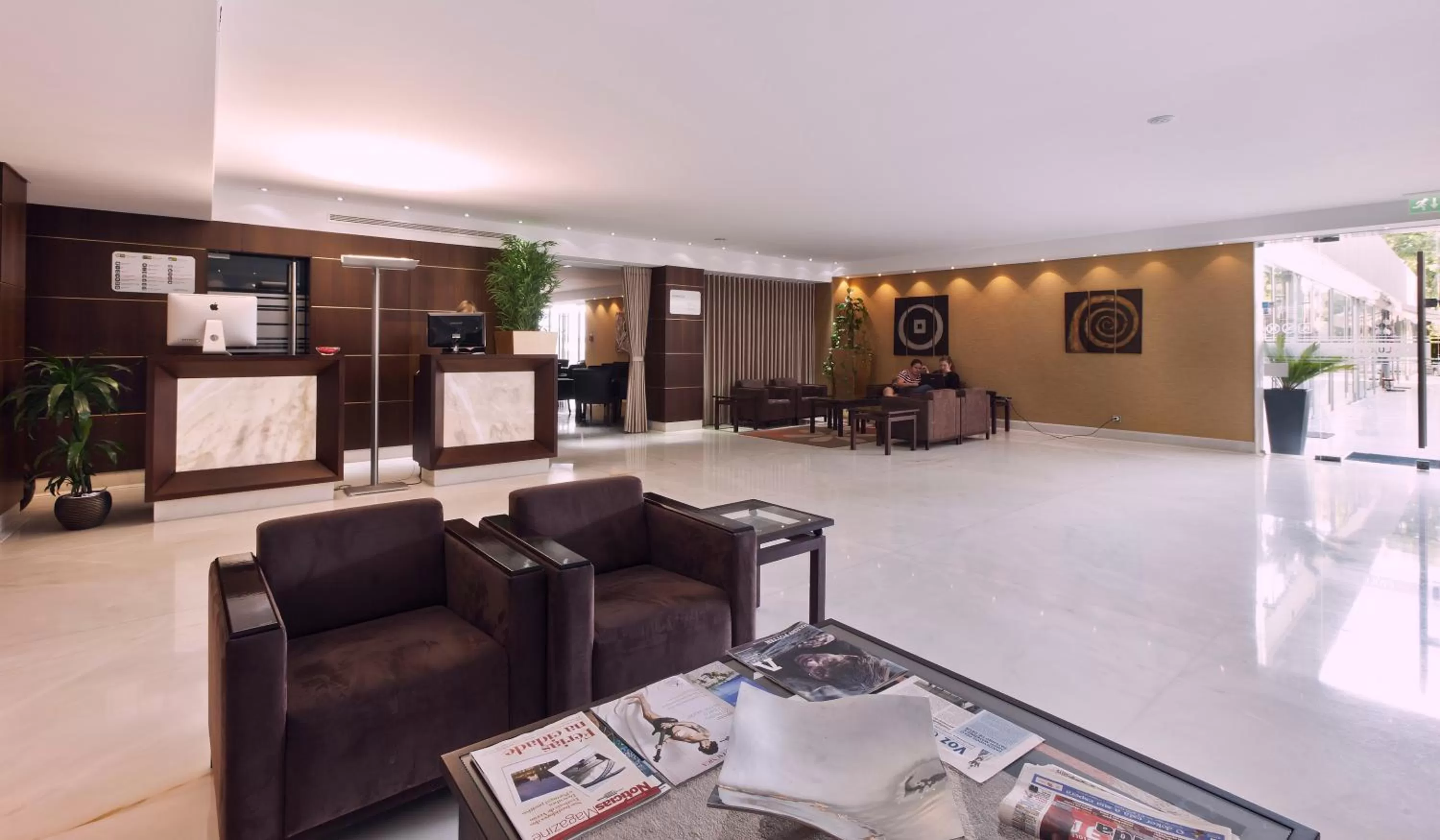 Lobby or reception in Hotel Lux Fatima