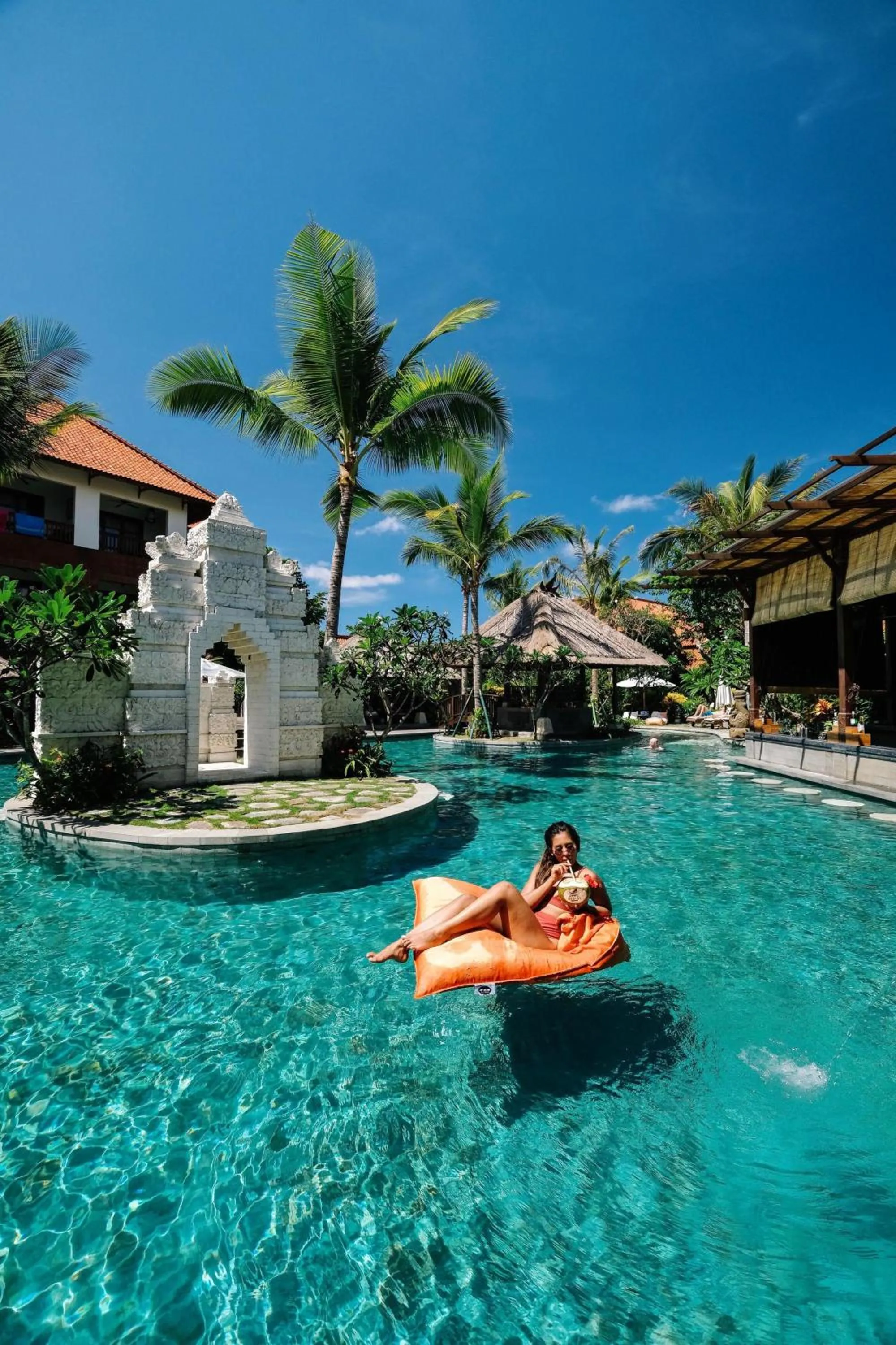Pool view in The Alantara Sanur