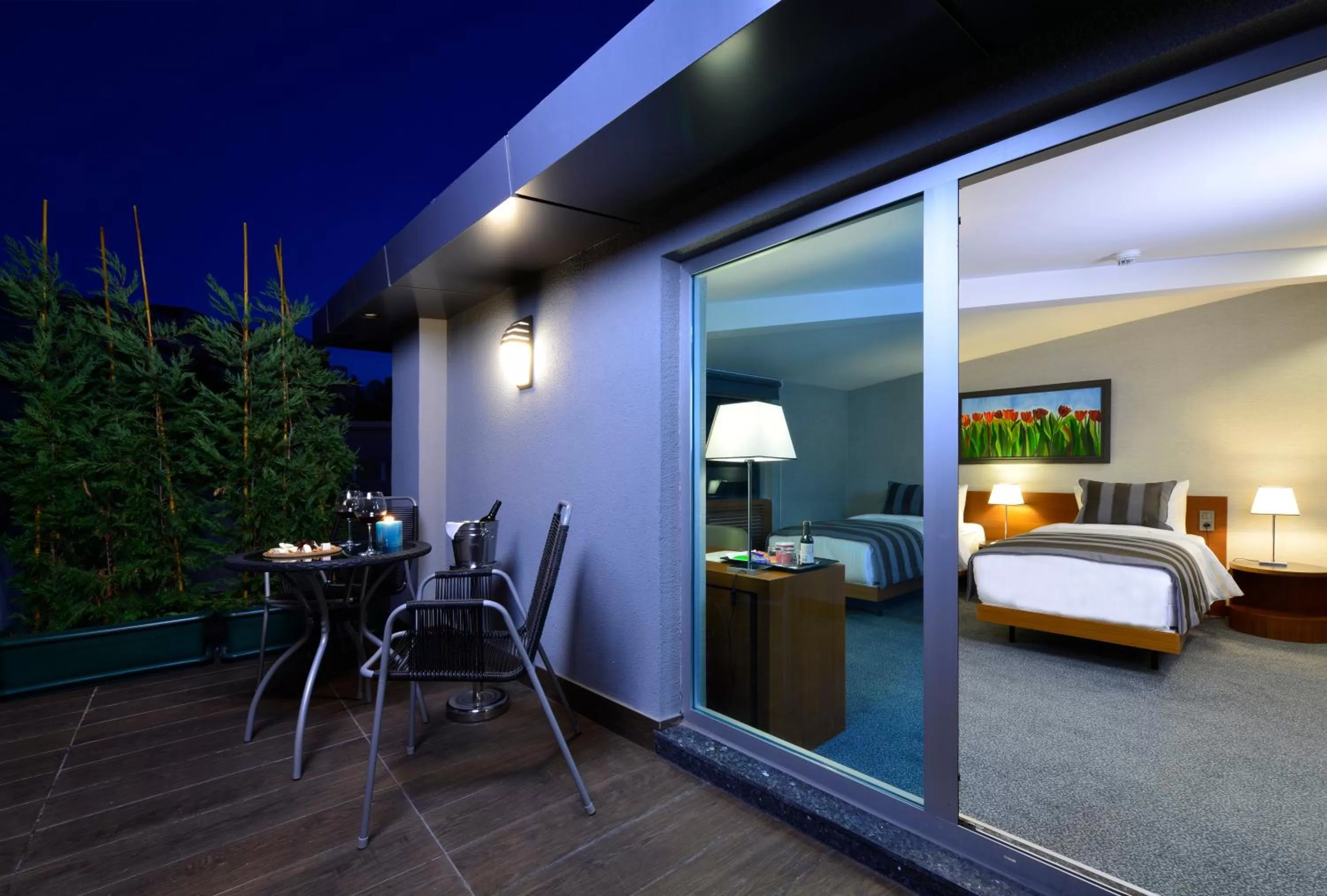 Balcony/Terrace, Bed in Modus Hotel Istanbul