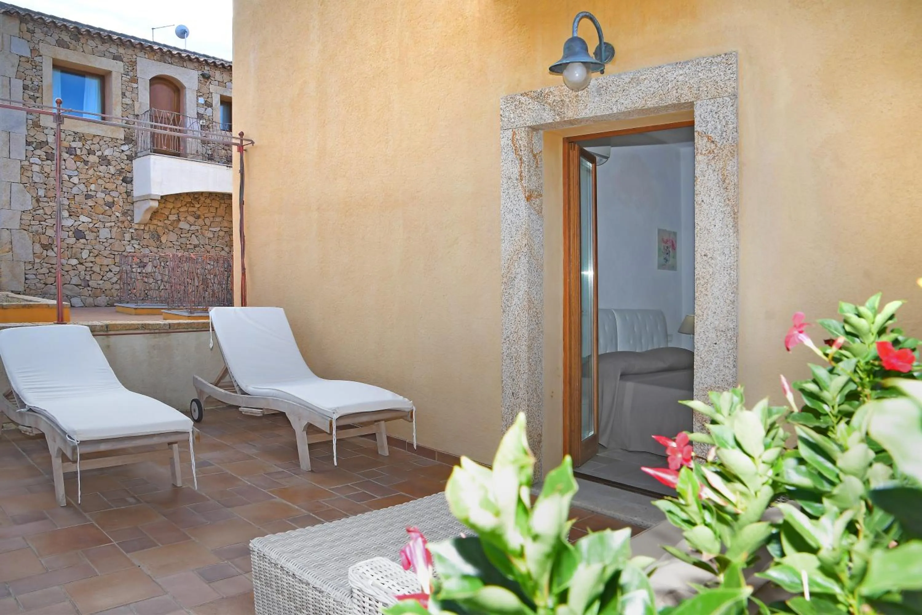 Patio in Dolce Vita Boutique Hotel