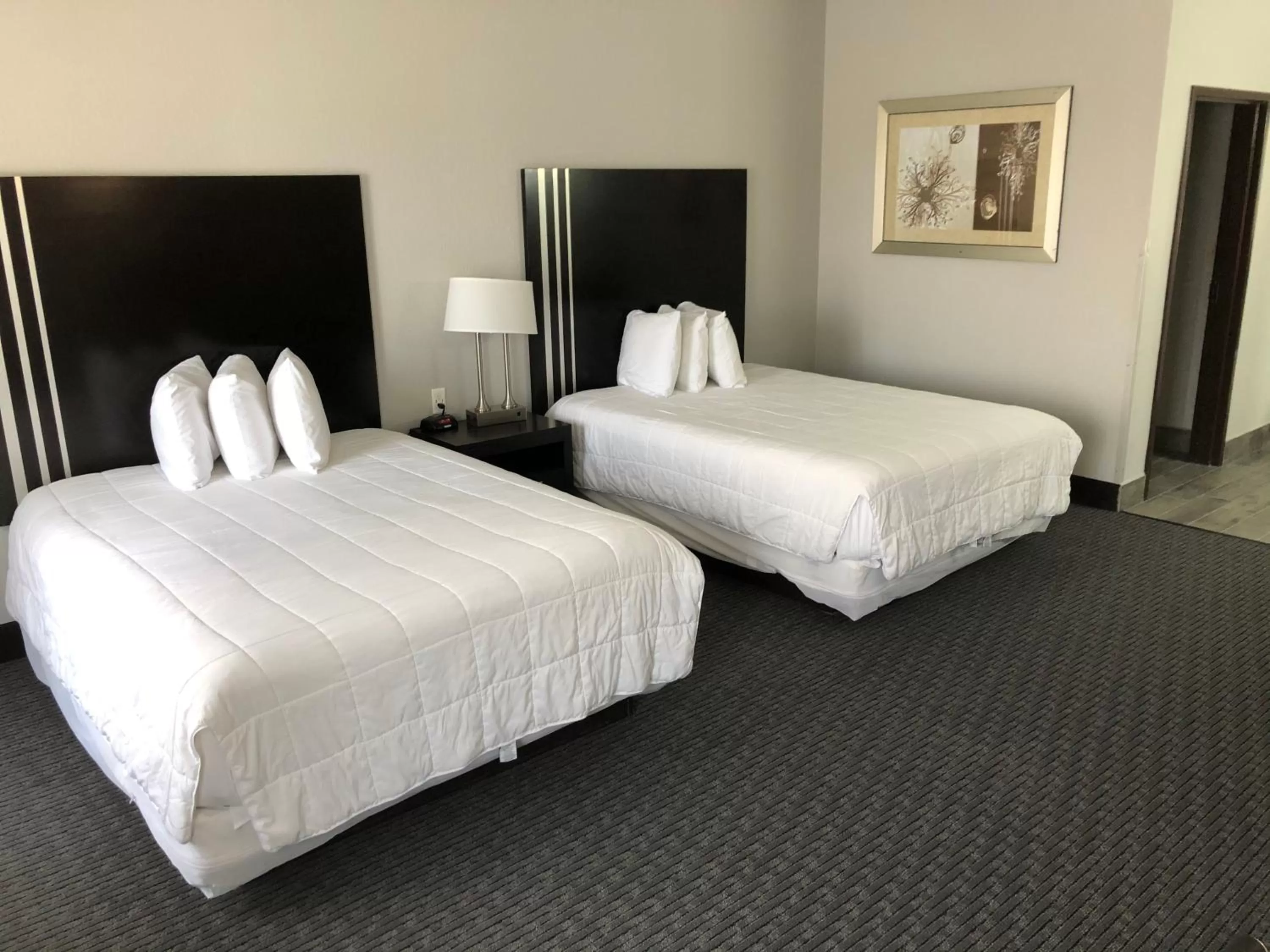 Bed in Lea County Inn