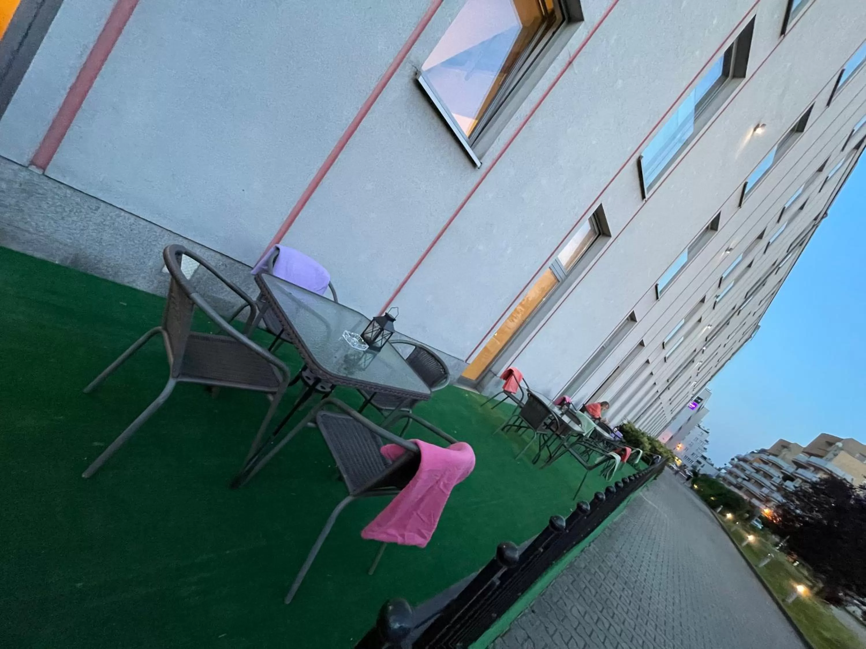 Patio in Hotel Great Polonia Conrad Kraków