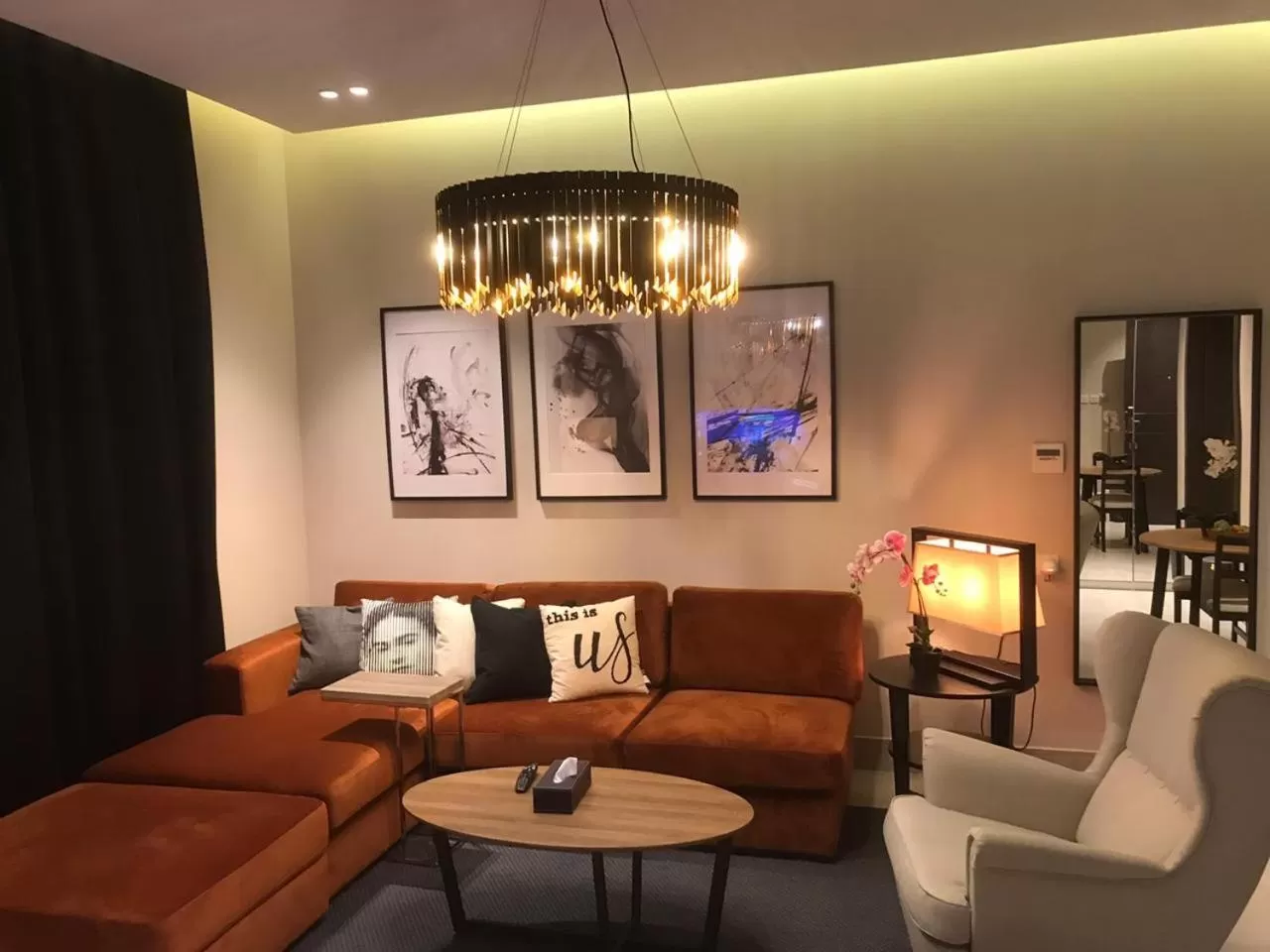 Seating Area in Dana Hotel & Residences