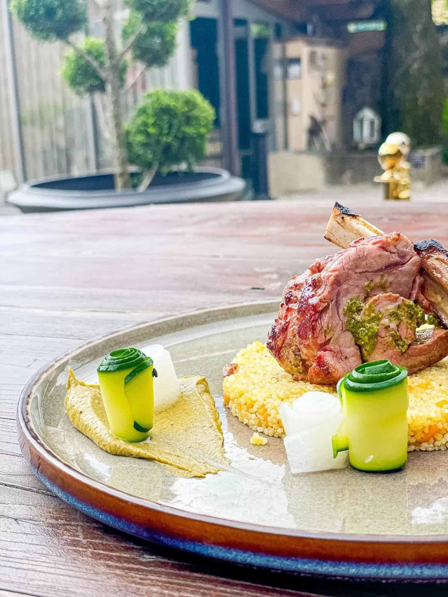 Lunch in Les Villas du Domaine de Suzel