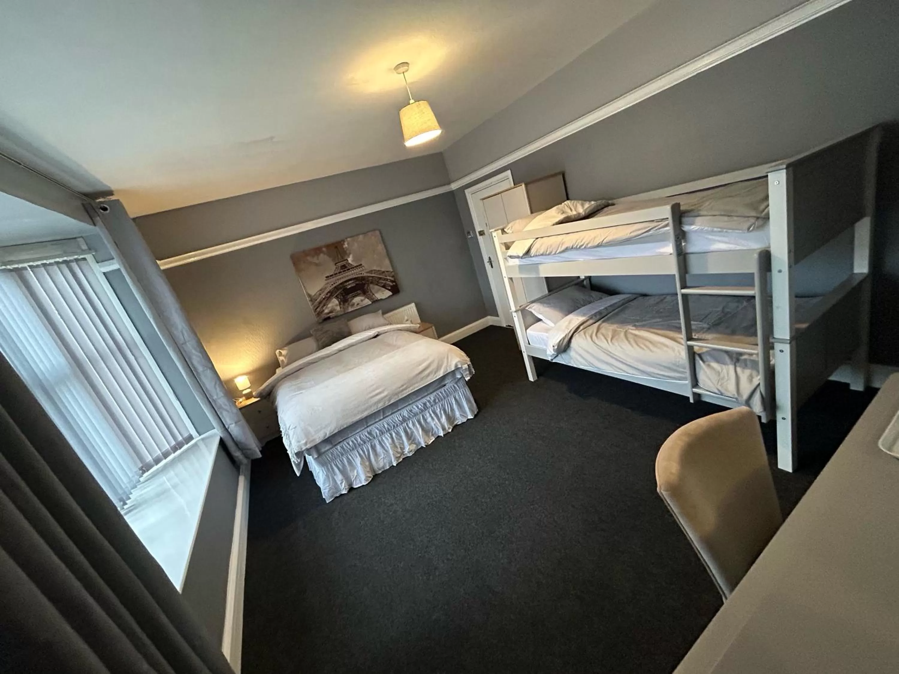 Bed in Balanco’s b&b