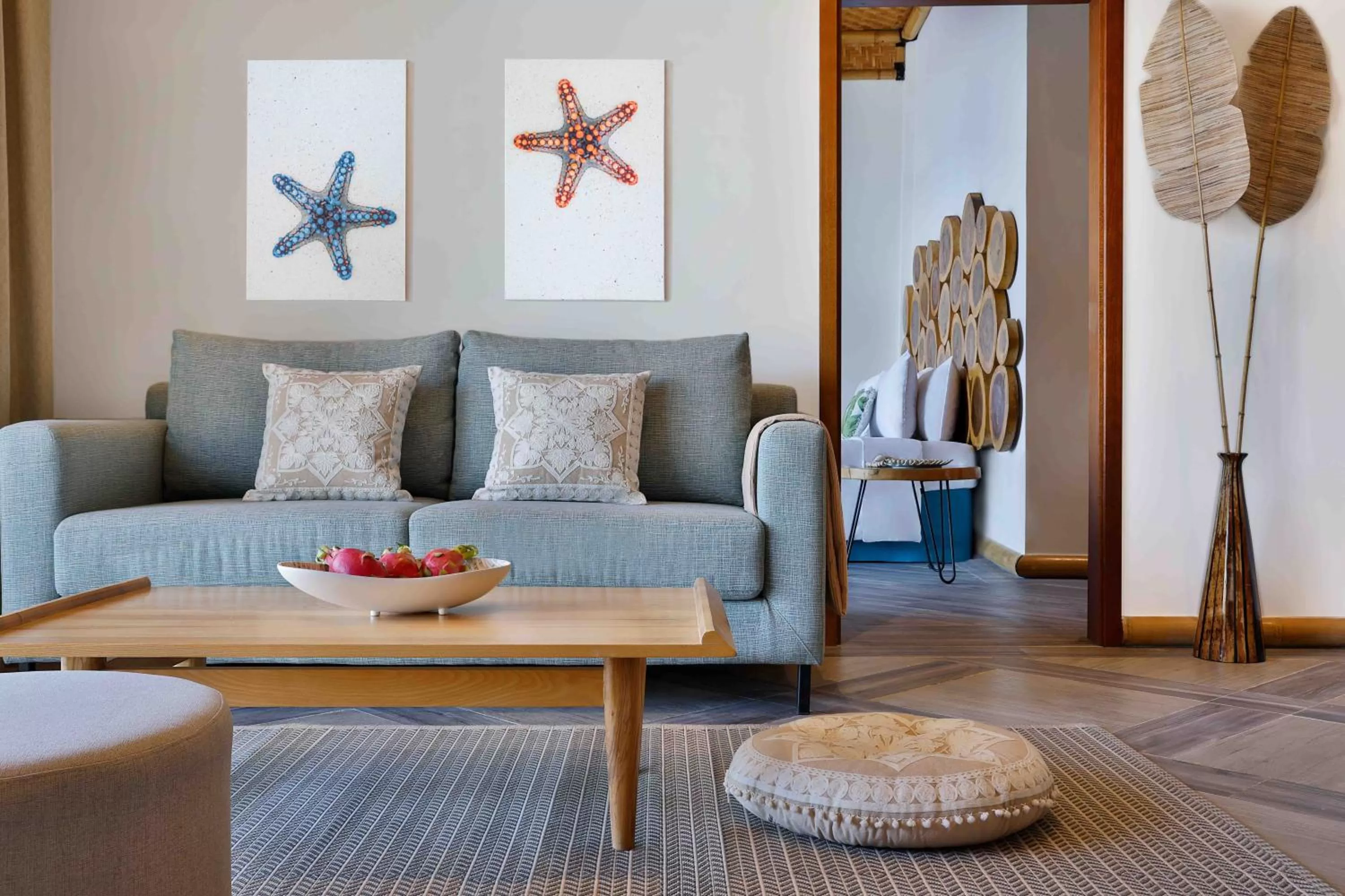 Living room in Anantara World Islands Dubai Resort